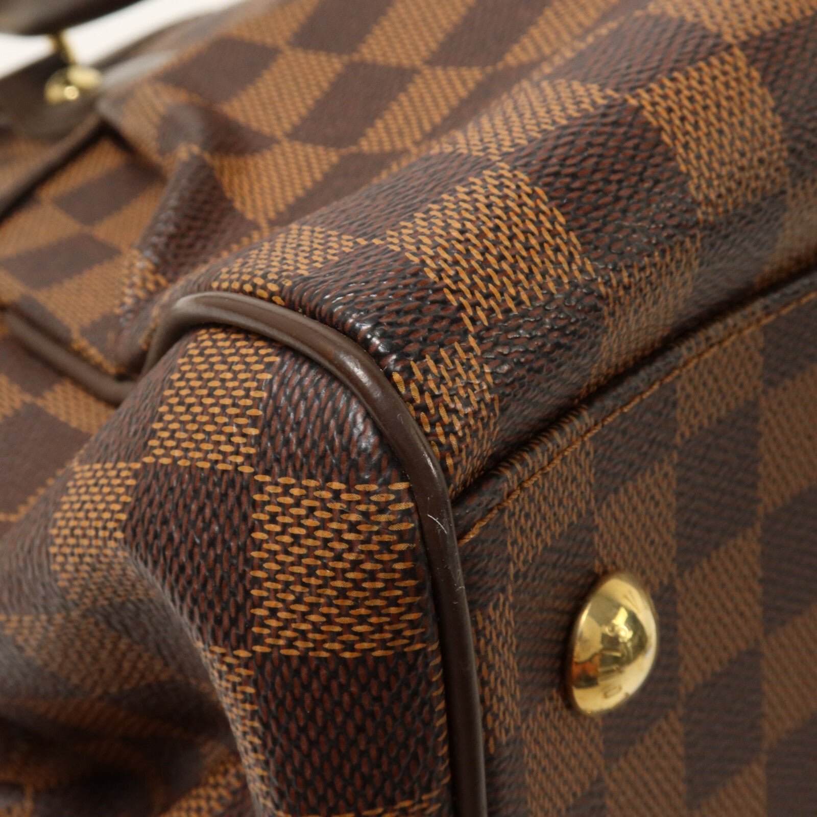 LOUIS VUITTON Damier Trevi PM手挽肩背兩用袋