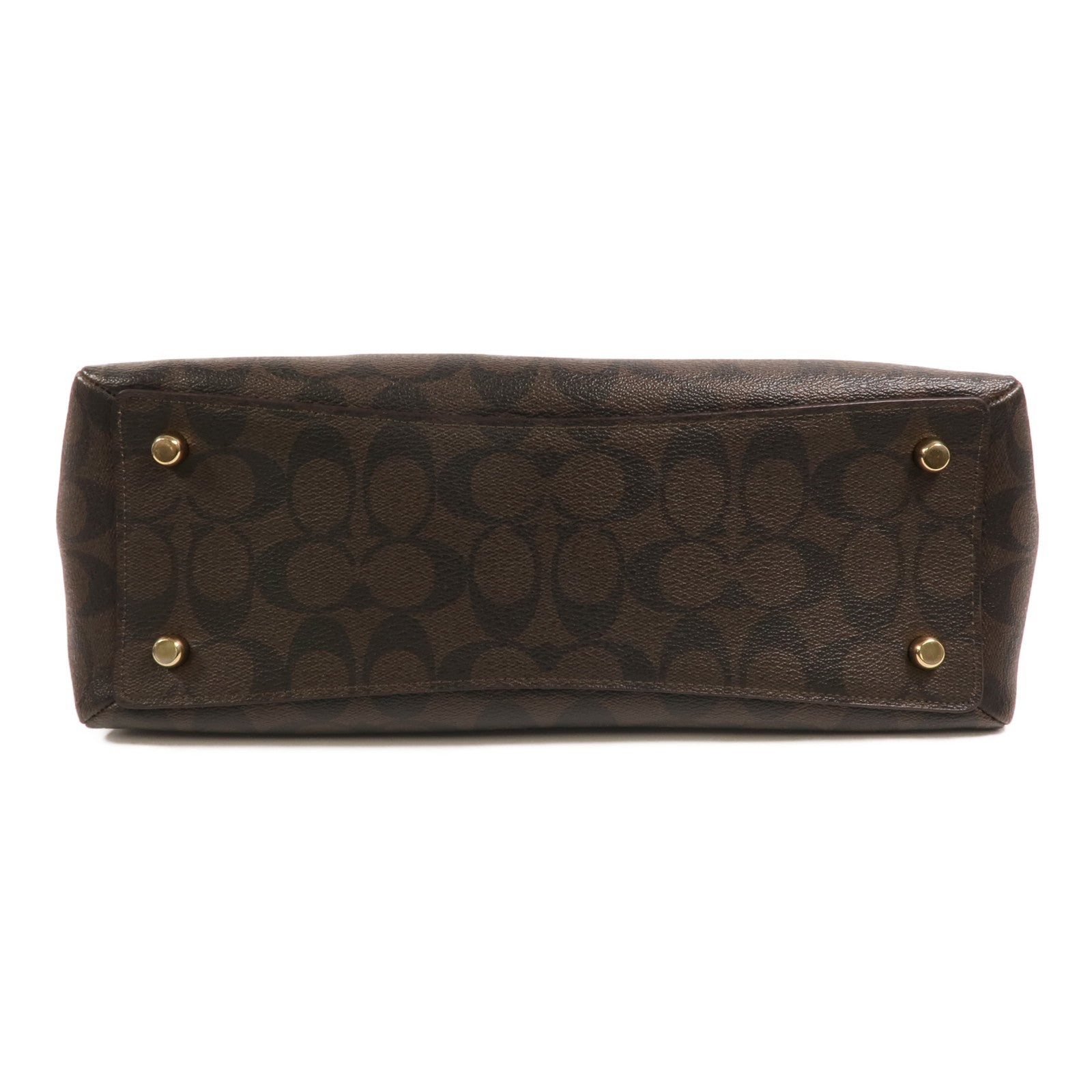COACH 牛皮皮革2 Way Shoulder Bag手挽肩背兩用袋
