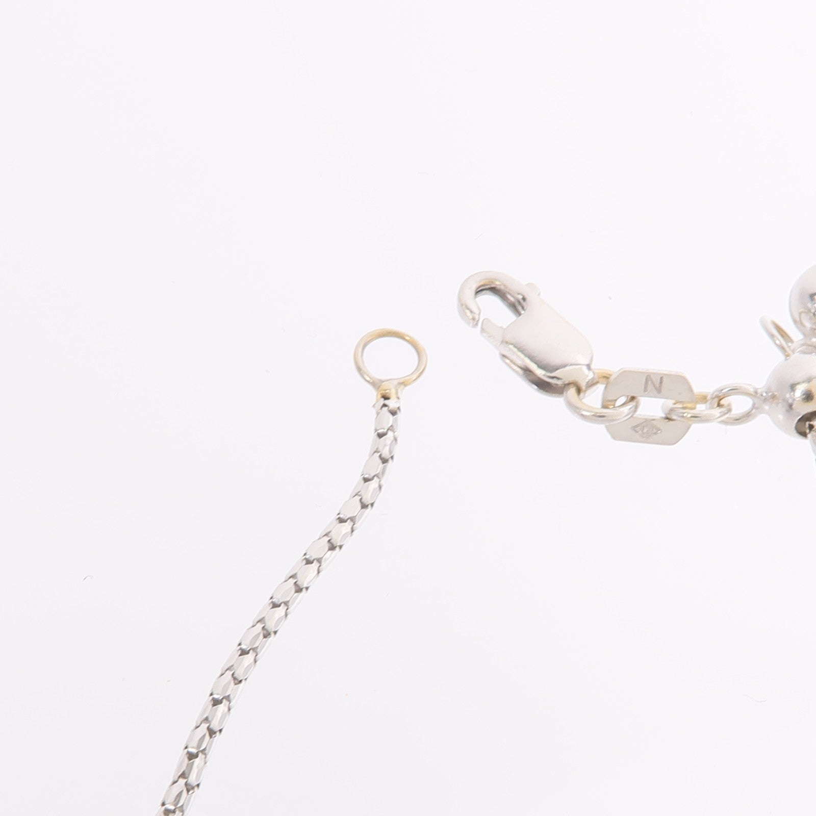 JEWELRY 18K白金Jade Diamond Necklace翡翠/鑽石項鍊