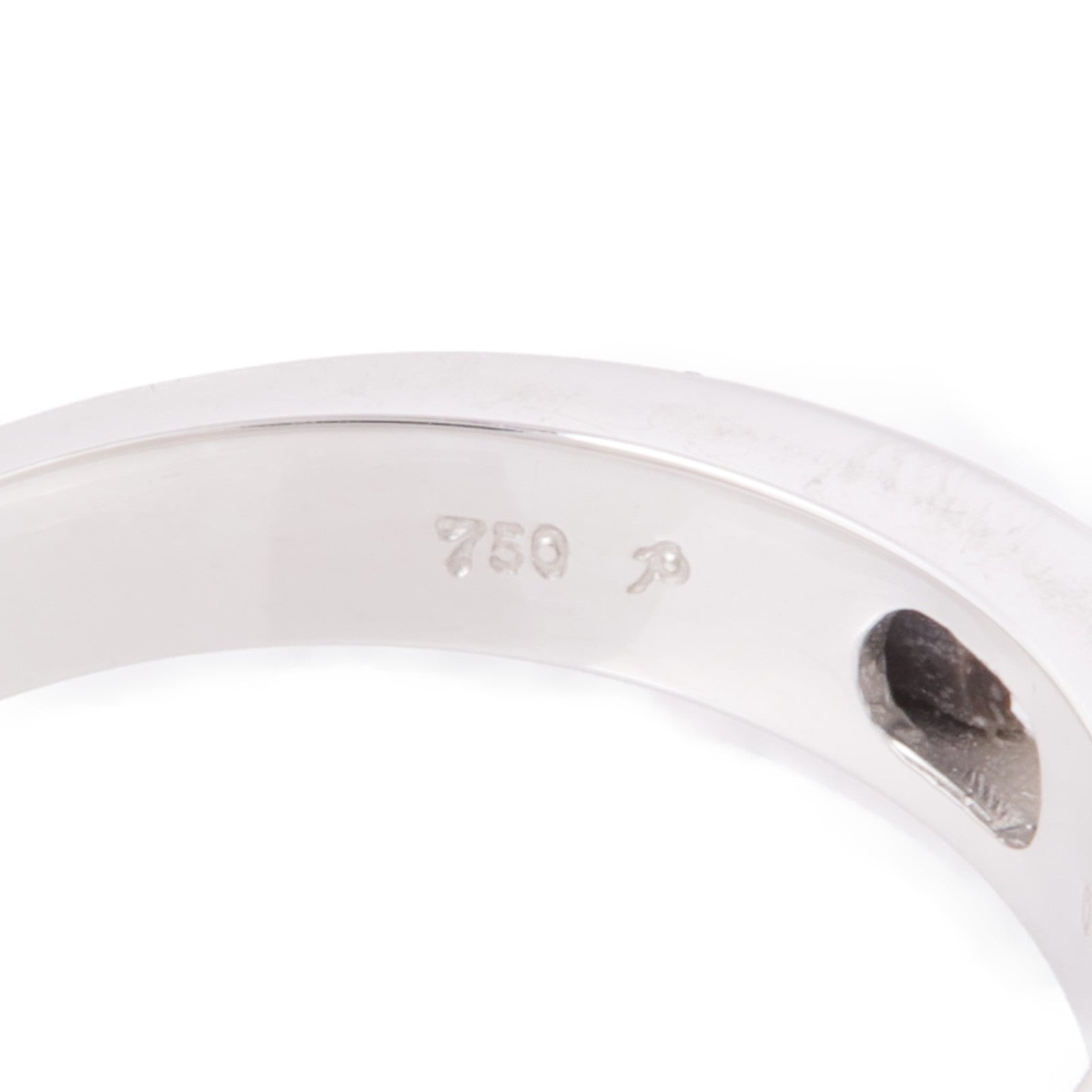 JEWELRY 【激減優惠】18K白金/珍珠母貝Diamond Ring鑽石戒指US#7.75