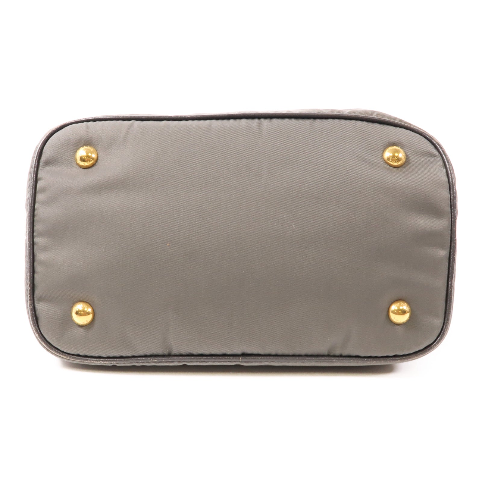 PRADA 帆布2 Way Shoulder金扣手挽肩背兩用袋