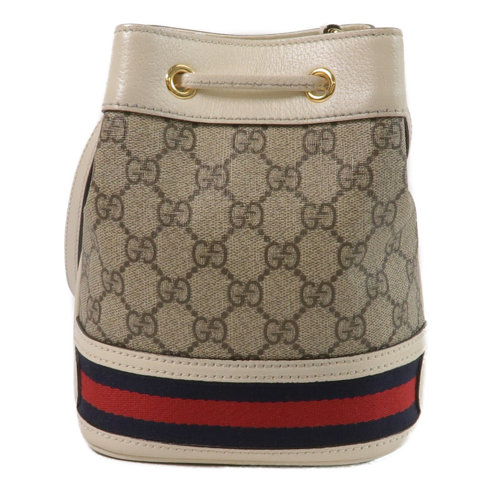 GUCCI 塗層帆布Ophidia GG Mini Bucket Bag肩背袋