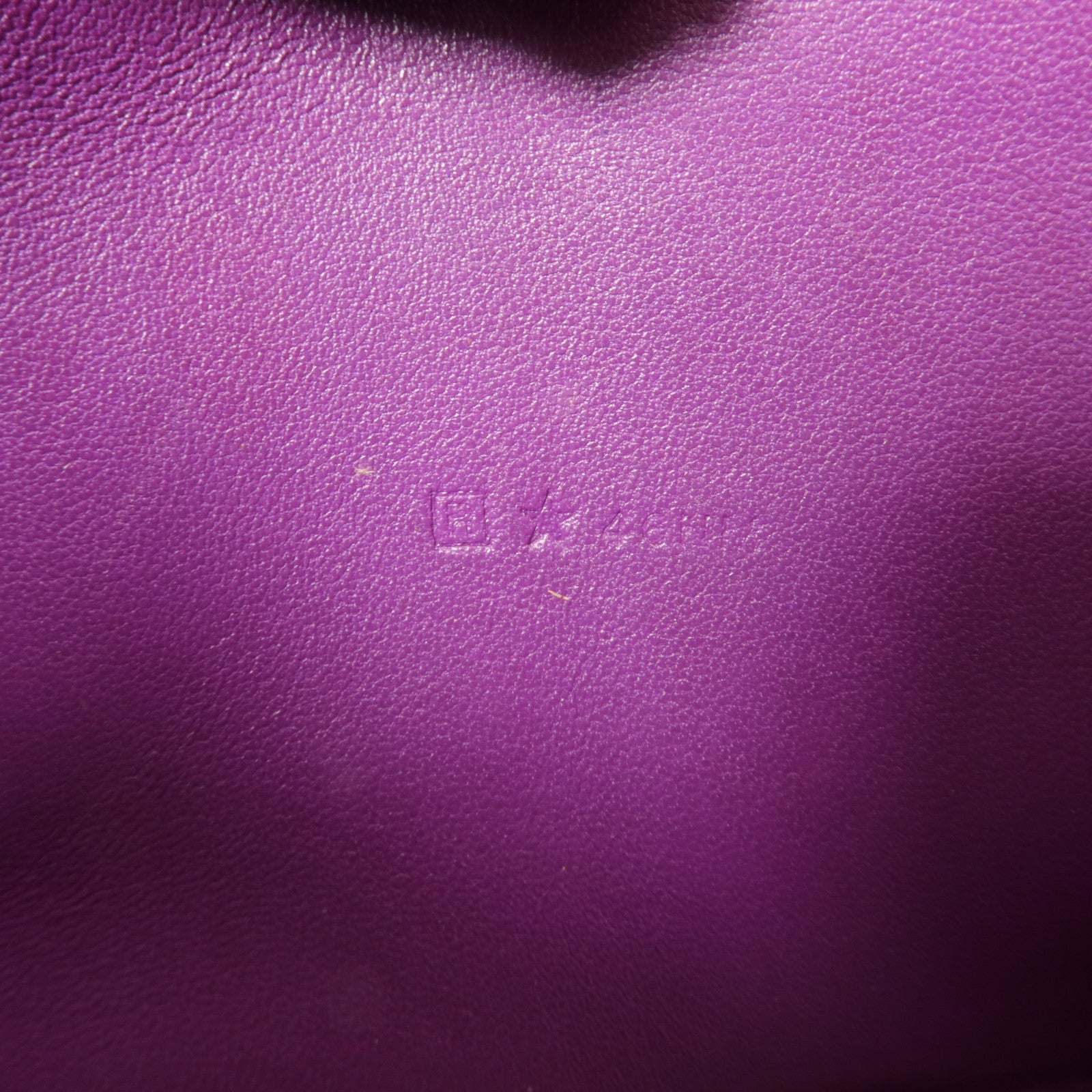 HERMES Togo皮革Dogon GM長錢包Ultraviolet