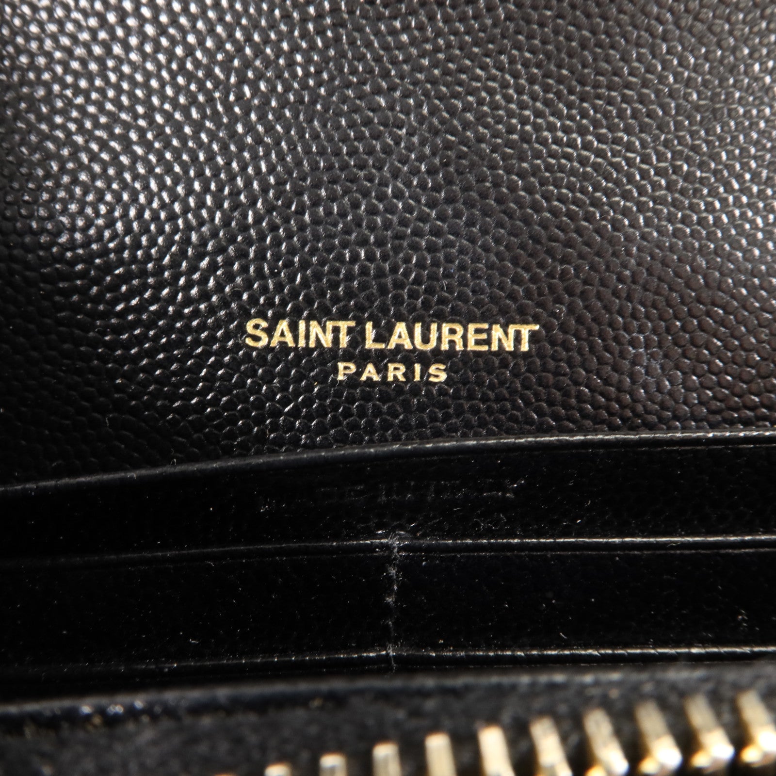 SAINT LAURENT 牛皮皮革Long Wallet長錢包