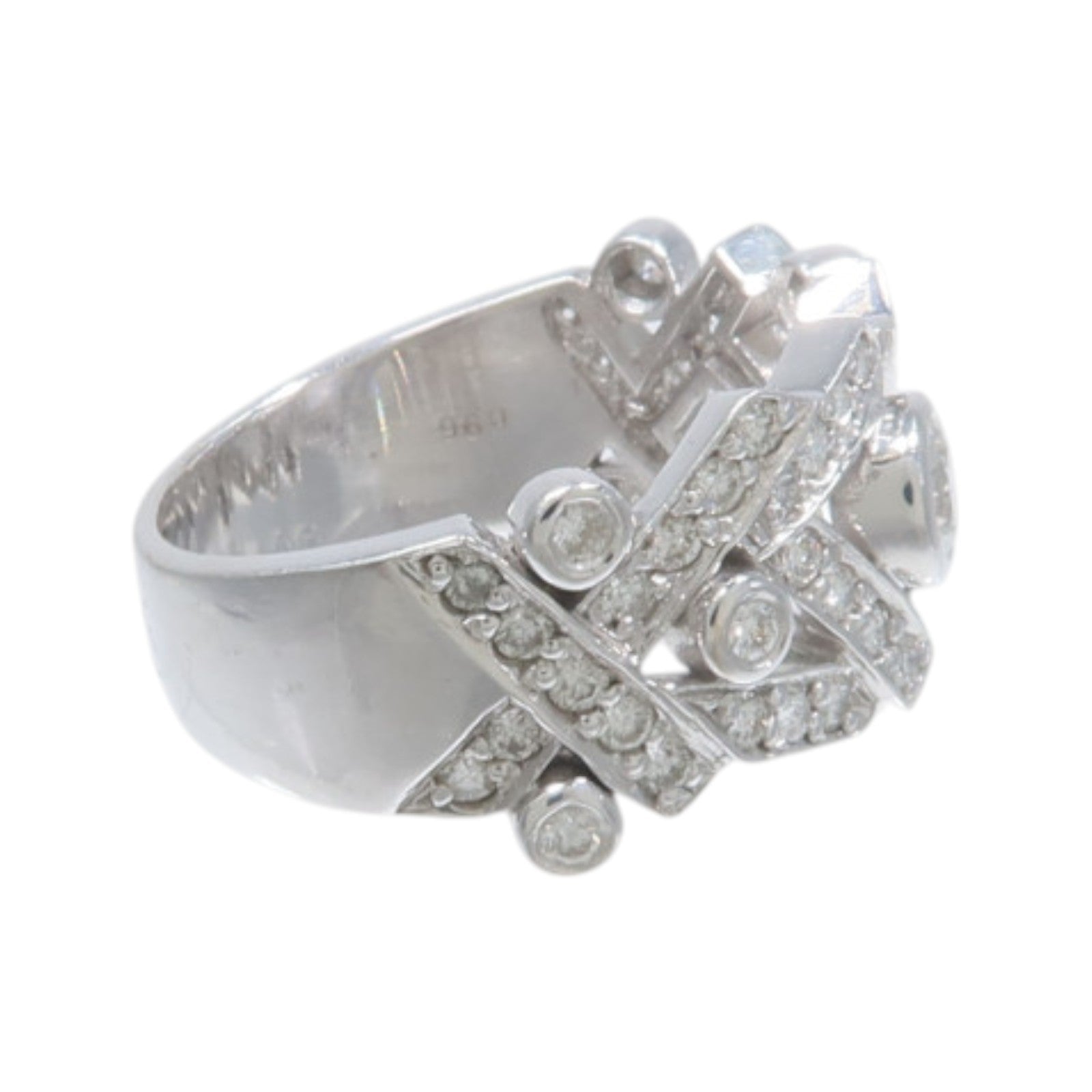 JEWELRY 18K白金Diamond Ring鑽石戒指