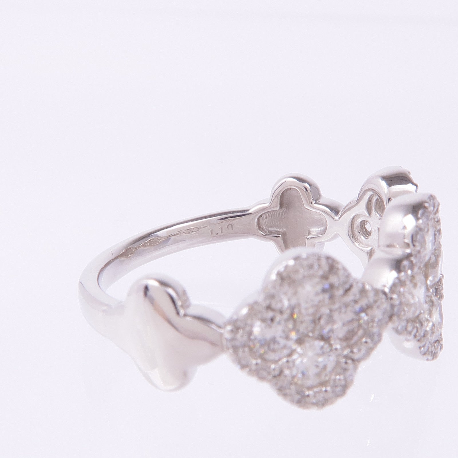 JEWELRY PT900鉑金Diamond Ring鑽石戒指US#6.5