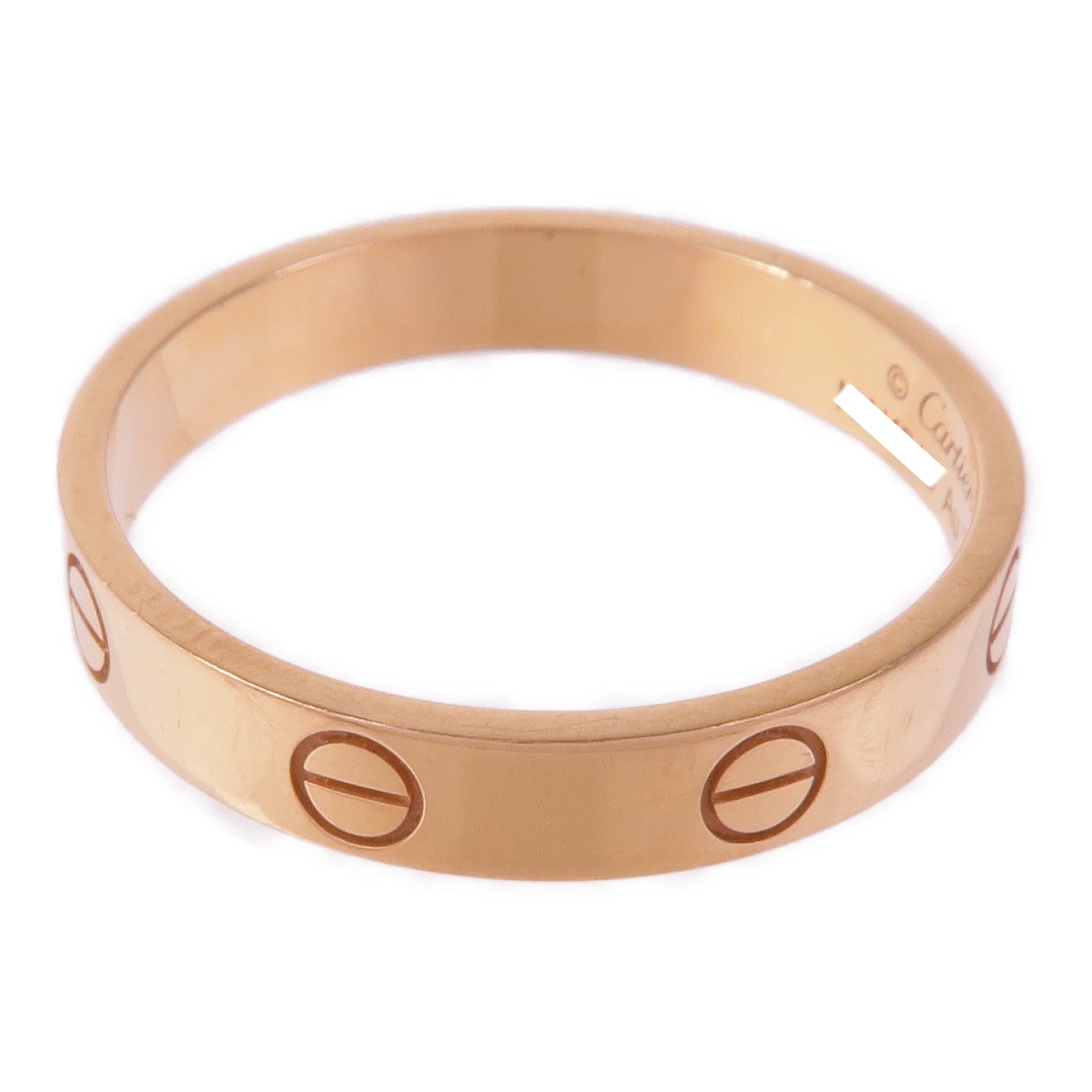 CARTIER 18K玫瑰金Love Ring戒指Cartier#60/US#9
