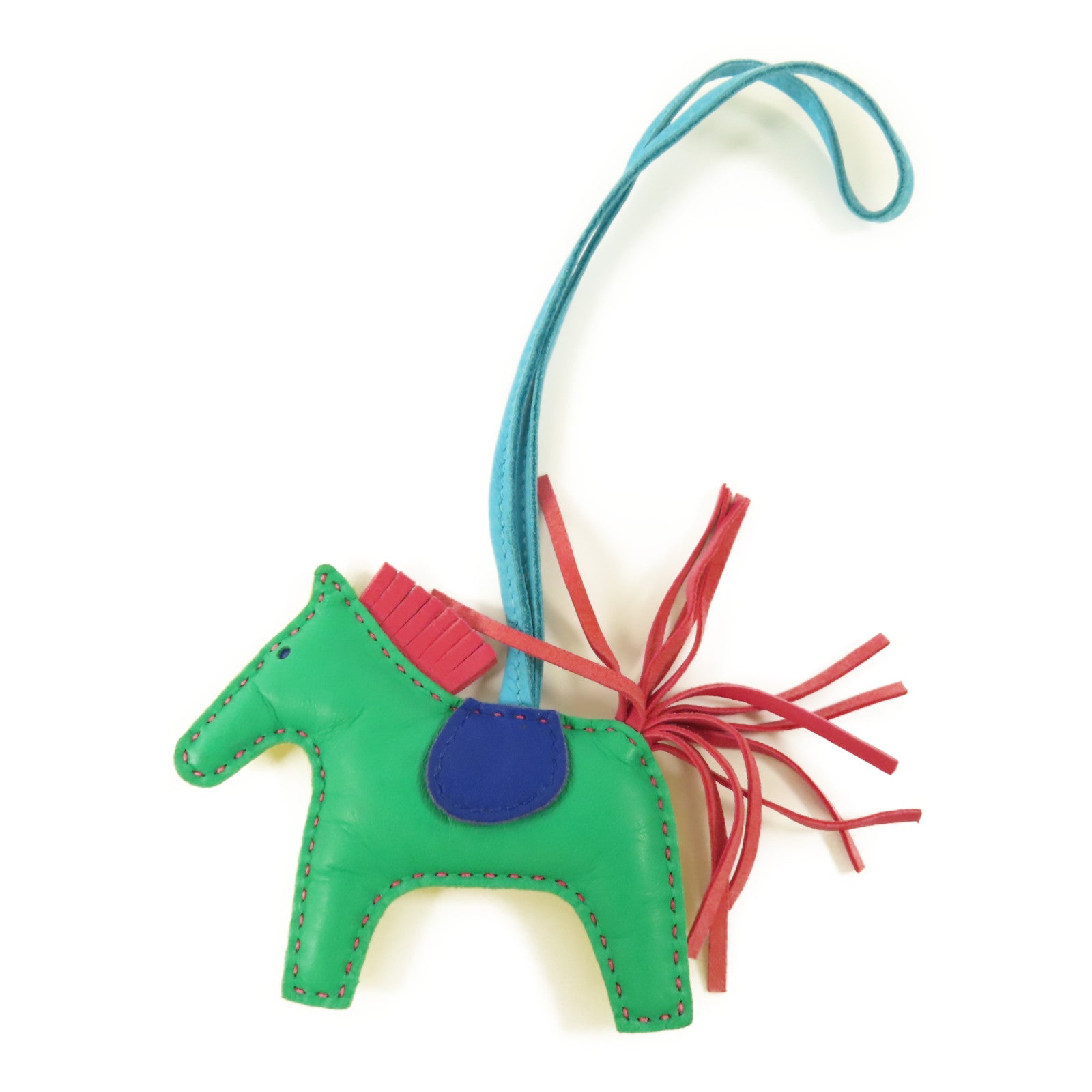 HERMES Milo皮革Rodeo PM掛飾