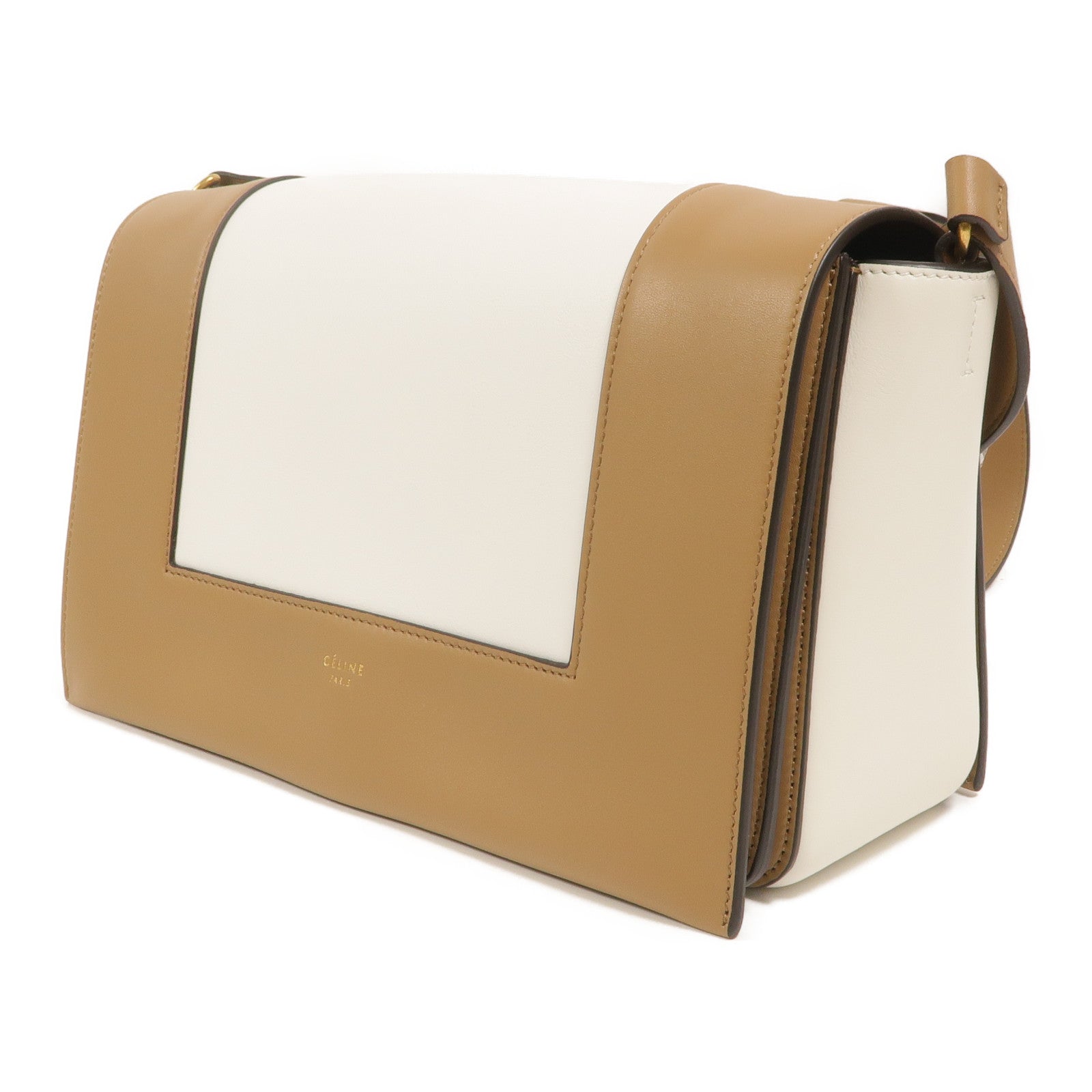 CELINE 牛皮皮革Frame Bag肩背袋