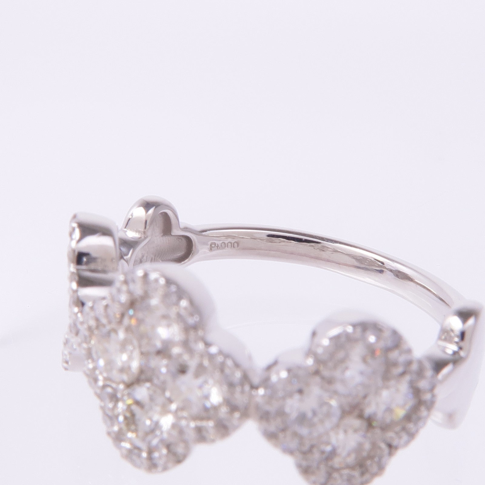 JEWELRY 【激減優惠】PT900鉑金Diamond Ring鑽石戒指US#6.5