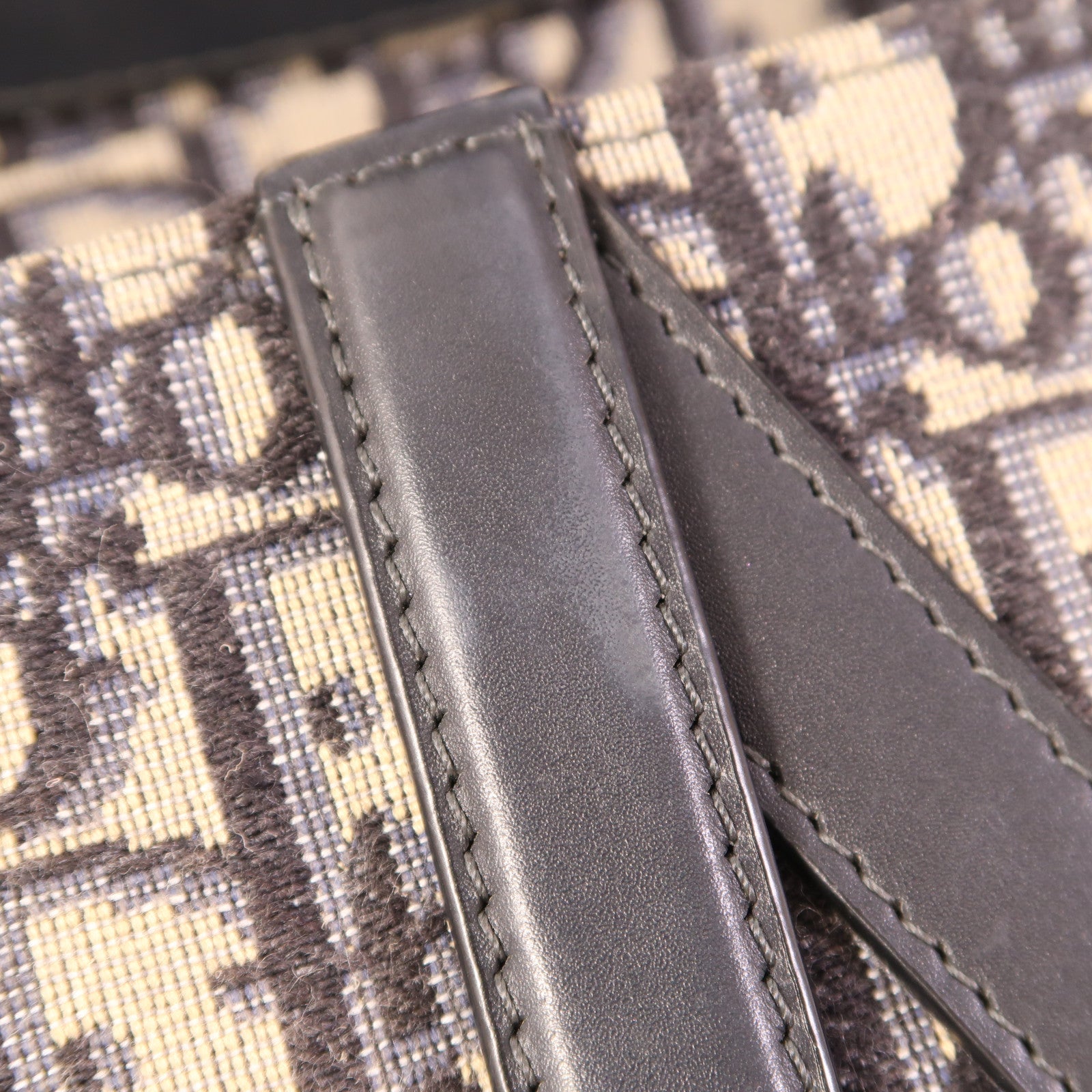 Dior 帆布Saddle金扣肩背袋