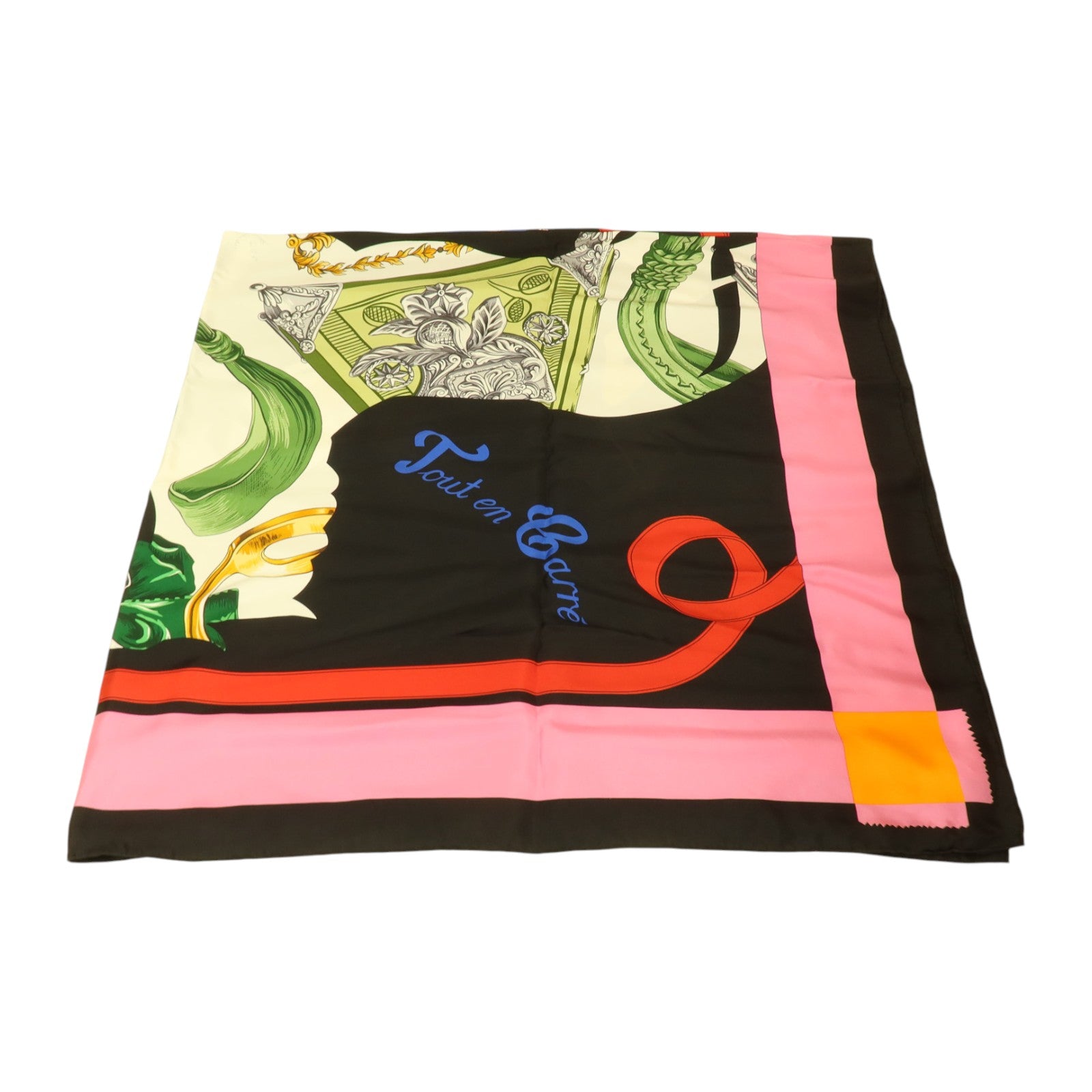 HERMES 絲質Scarf 140x140cm絲巾