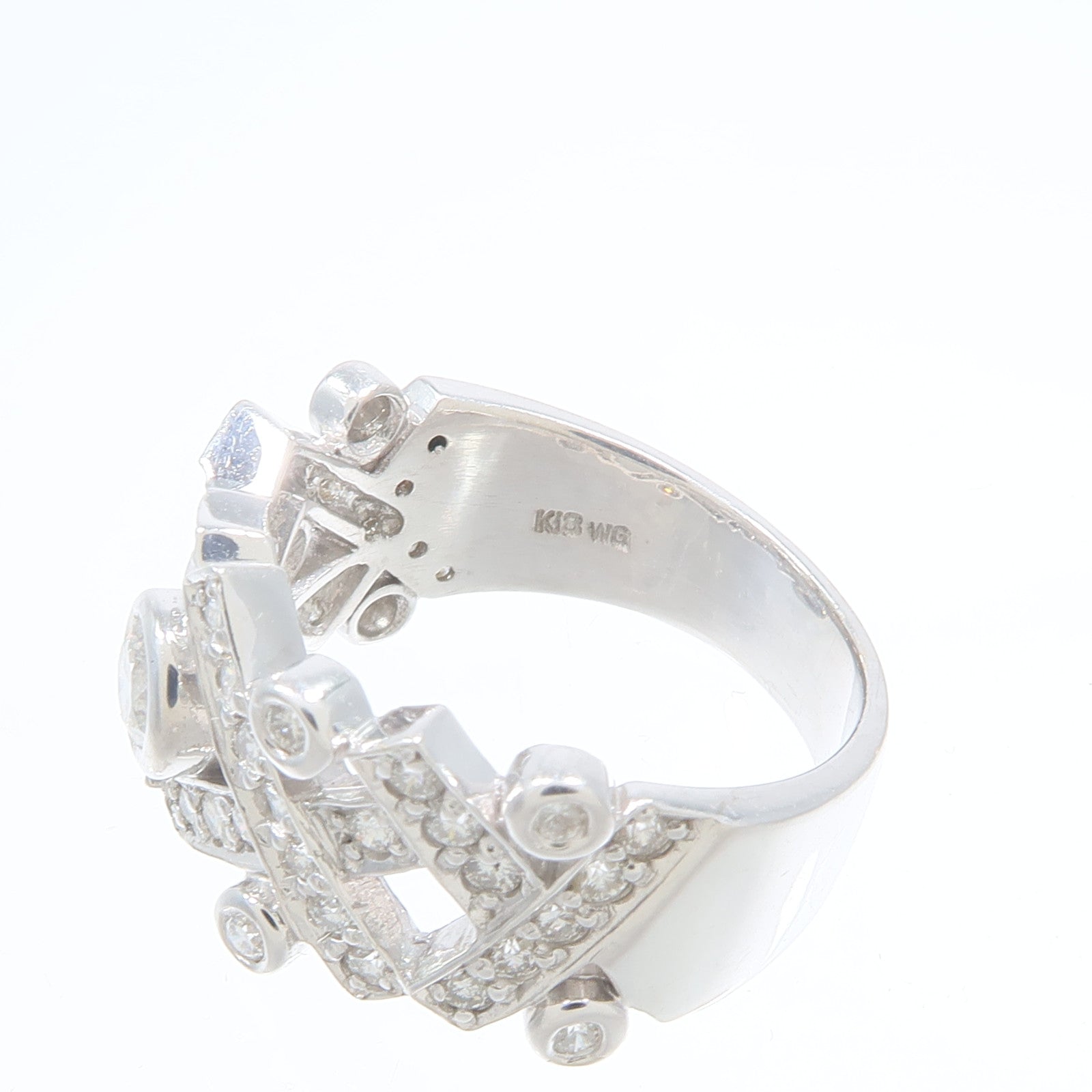 JEWELRY 18K白金Diamond Ring鑽石戒指