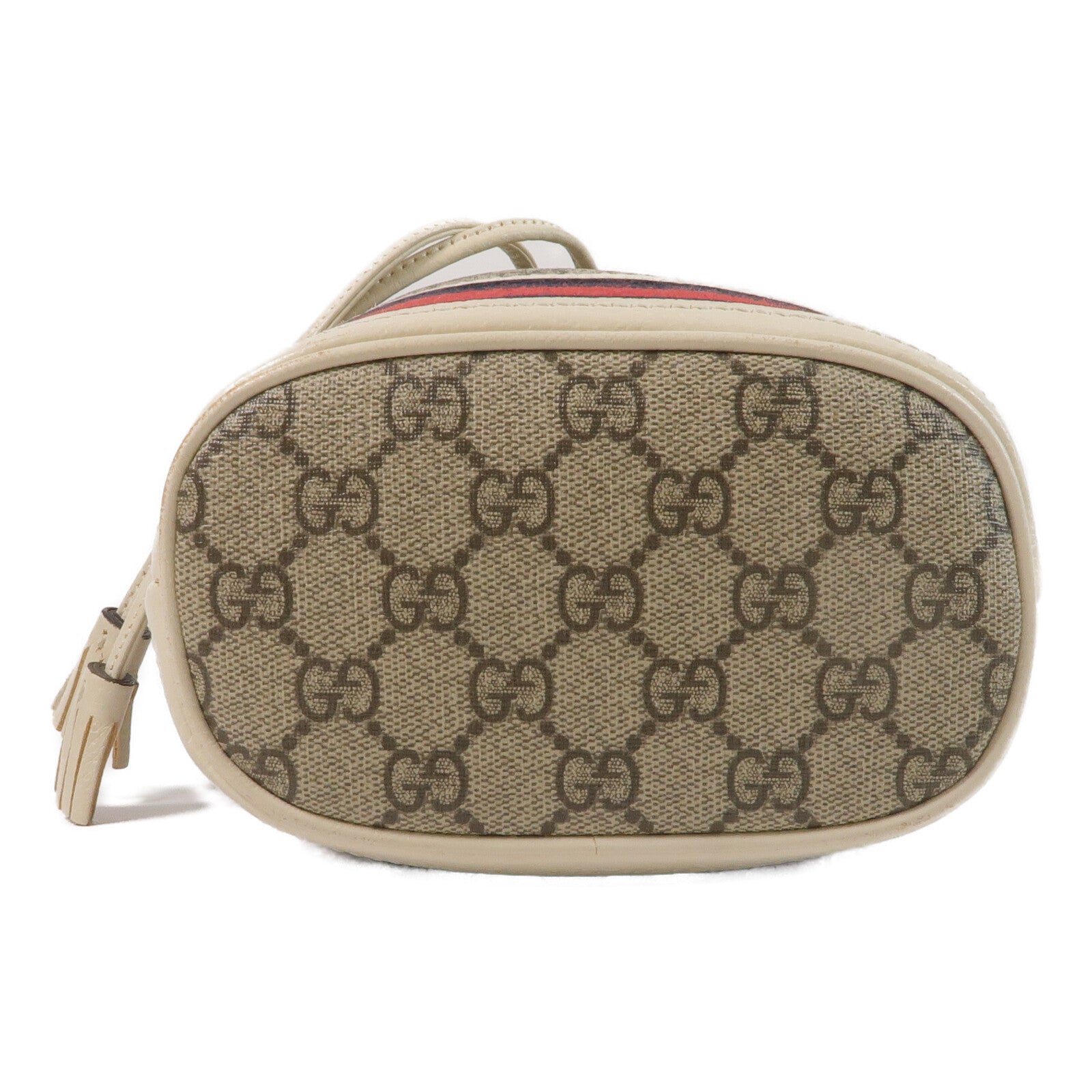 GUCCI 塗層帆布Ophidia GG Mini Bucket Bag肩背袋