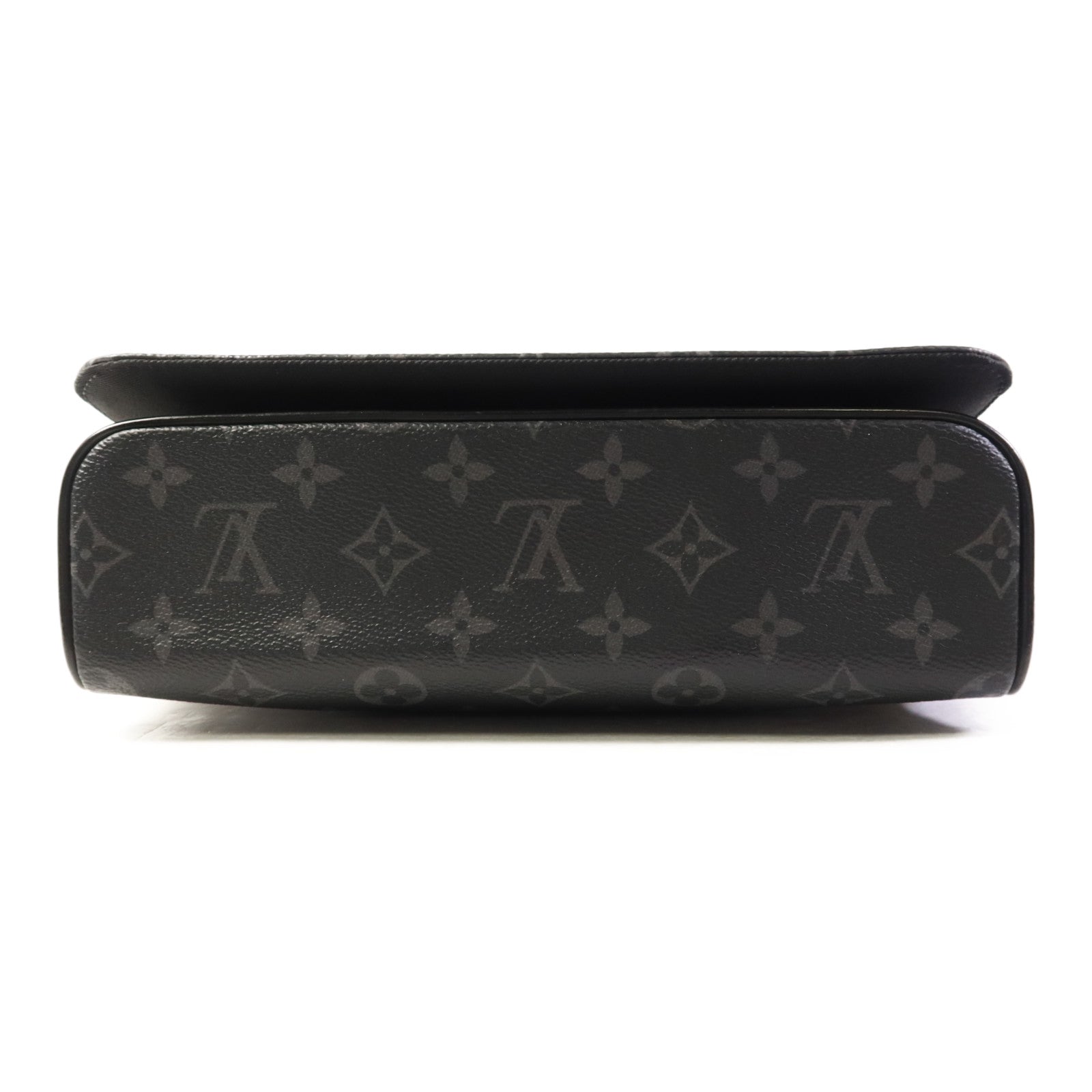 LOUIS VUITTON Monogram Eclipse District PM銀扣肩背袋