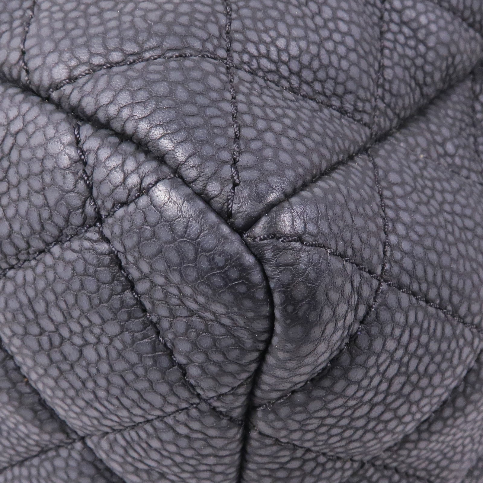 CHANEL 牛皮皮革Chain Shoulder銀扣鏈帶肩背袋