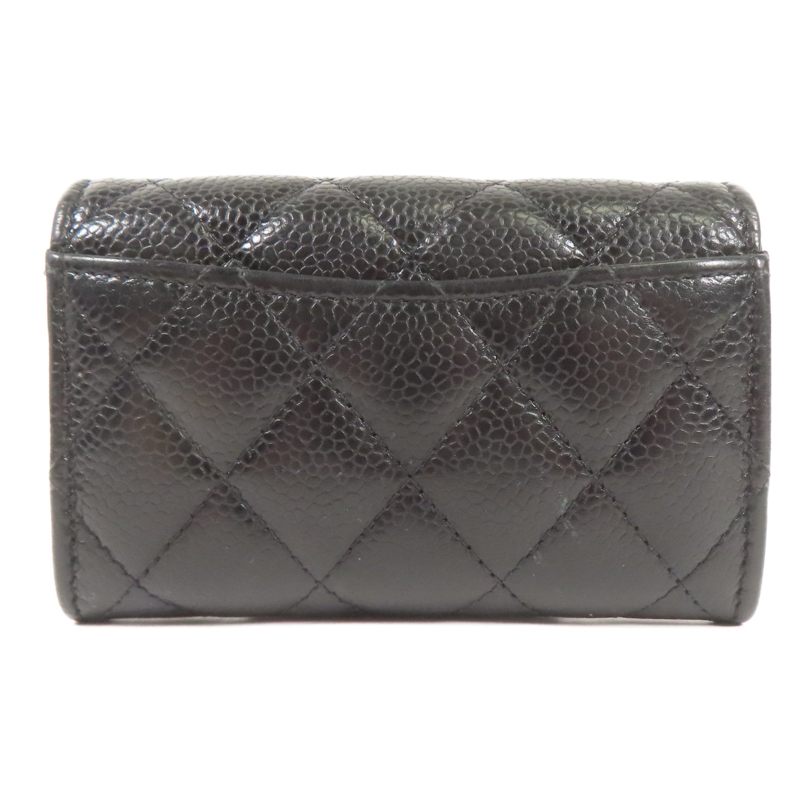 CHANEL 牛皮皮革Card case金扣卡片套