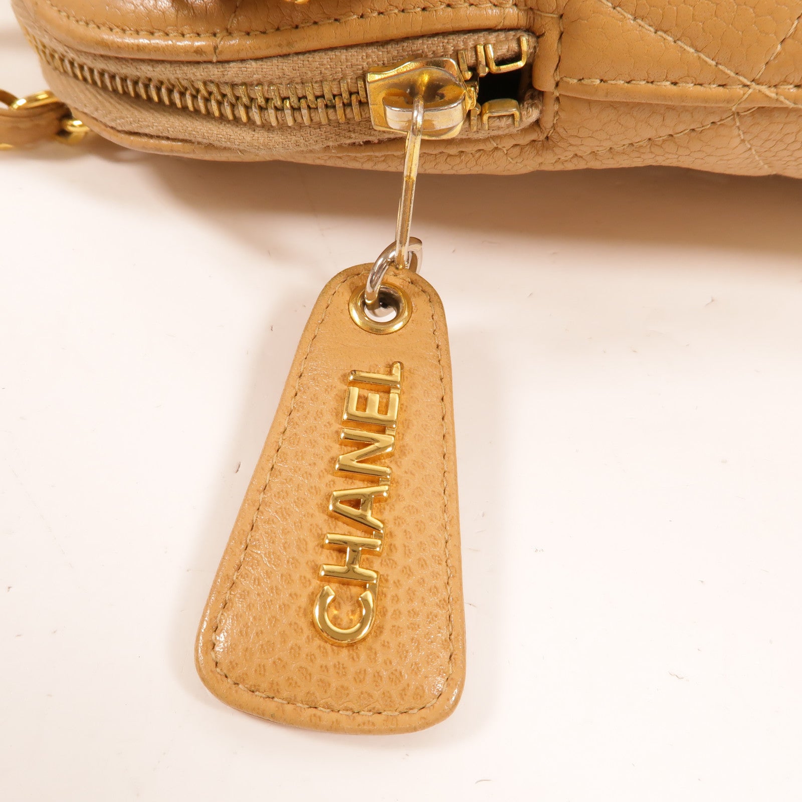 CHANEL 牛皮皮革Vintage Chain Shoudler肩背袋