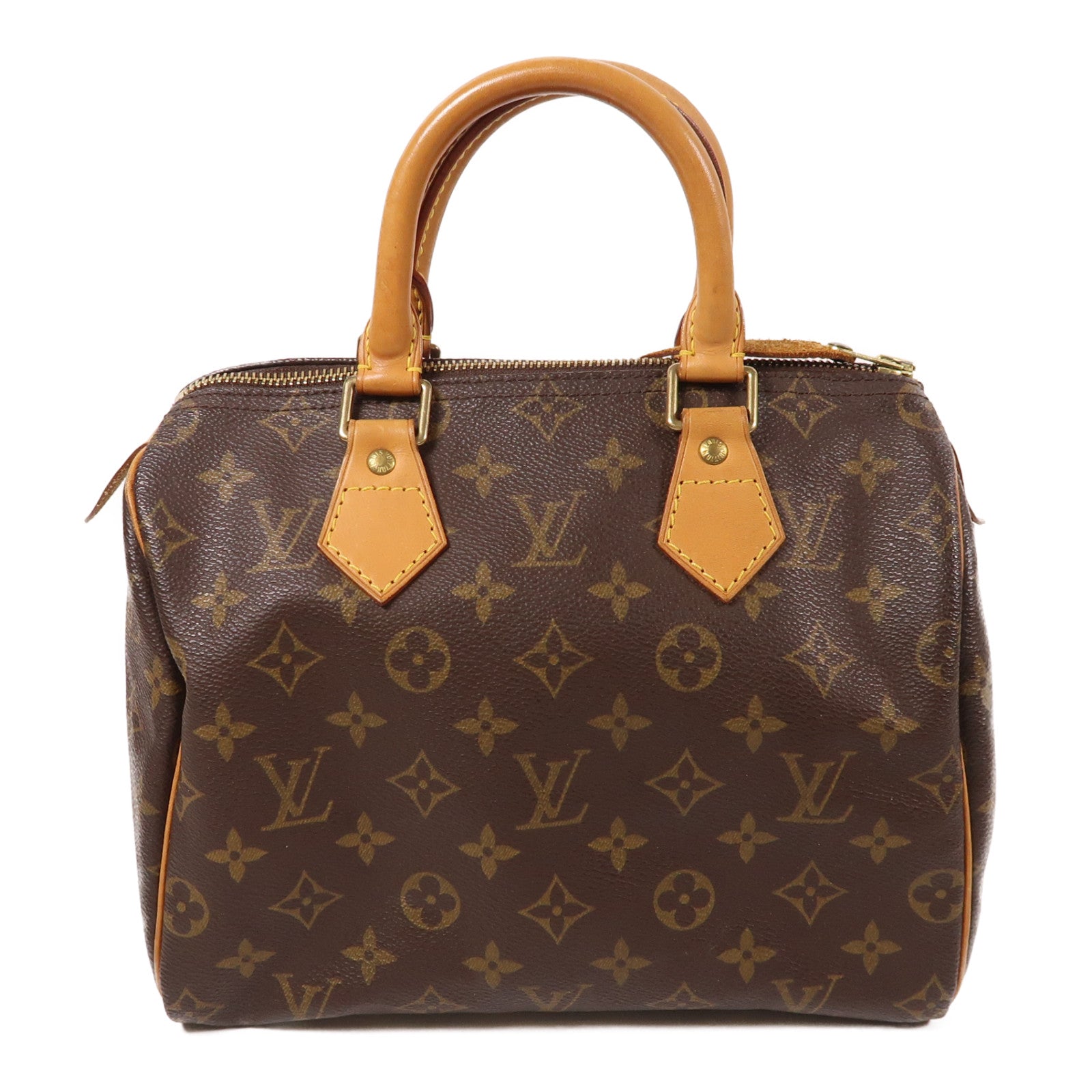 LOUIS VUITTON Monogram Speedy 25金扣手挽袋