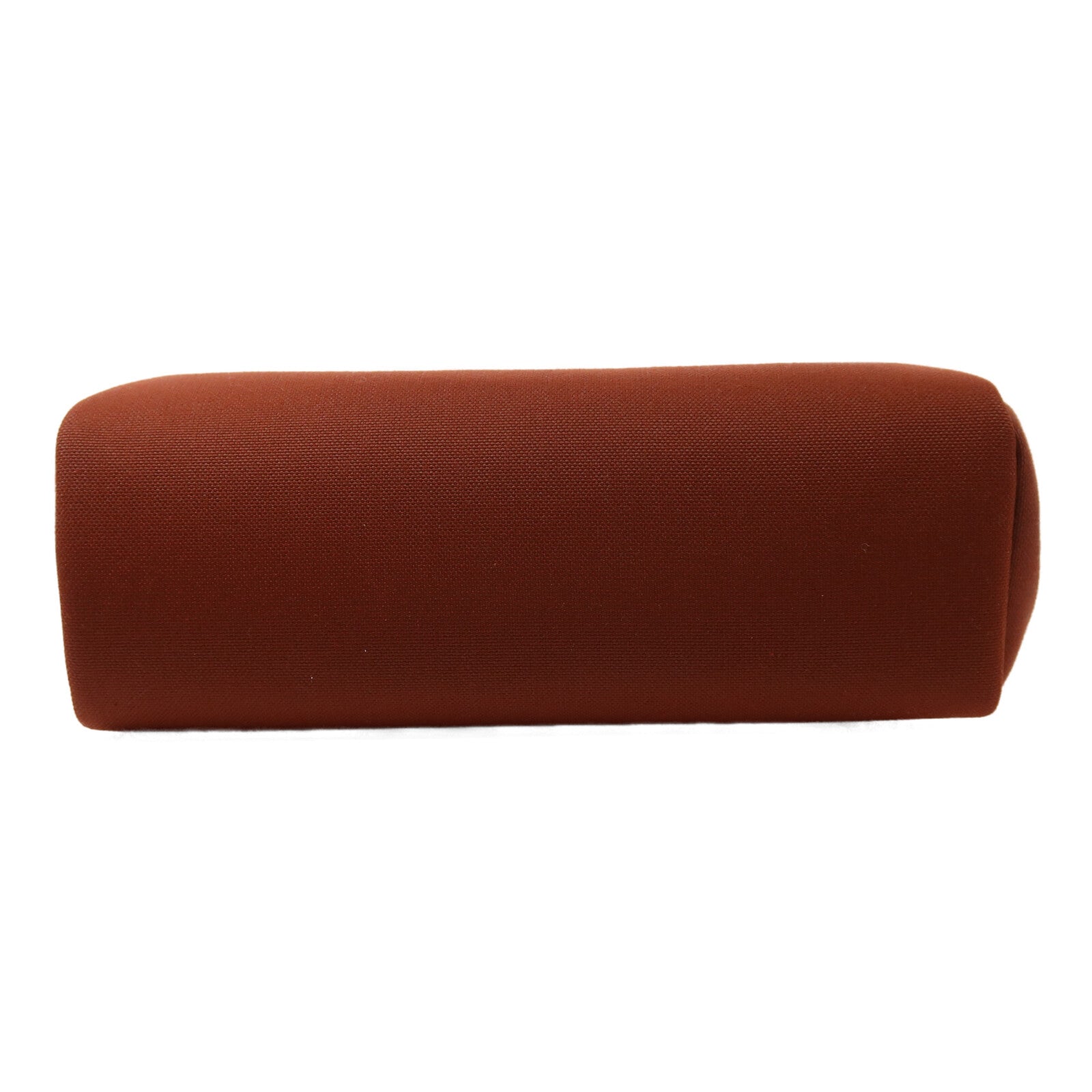 HERMES 帆布Herbag PM銀扣手挽肩背兩用袋Rouge H