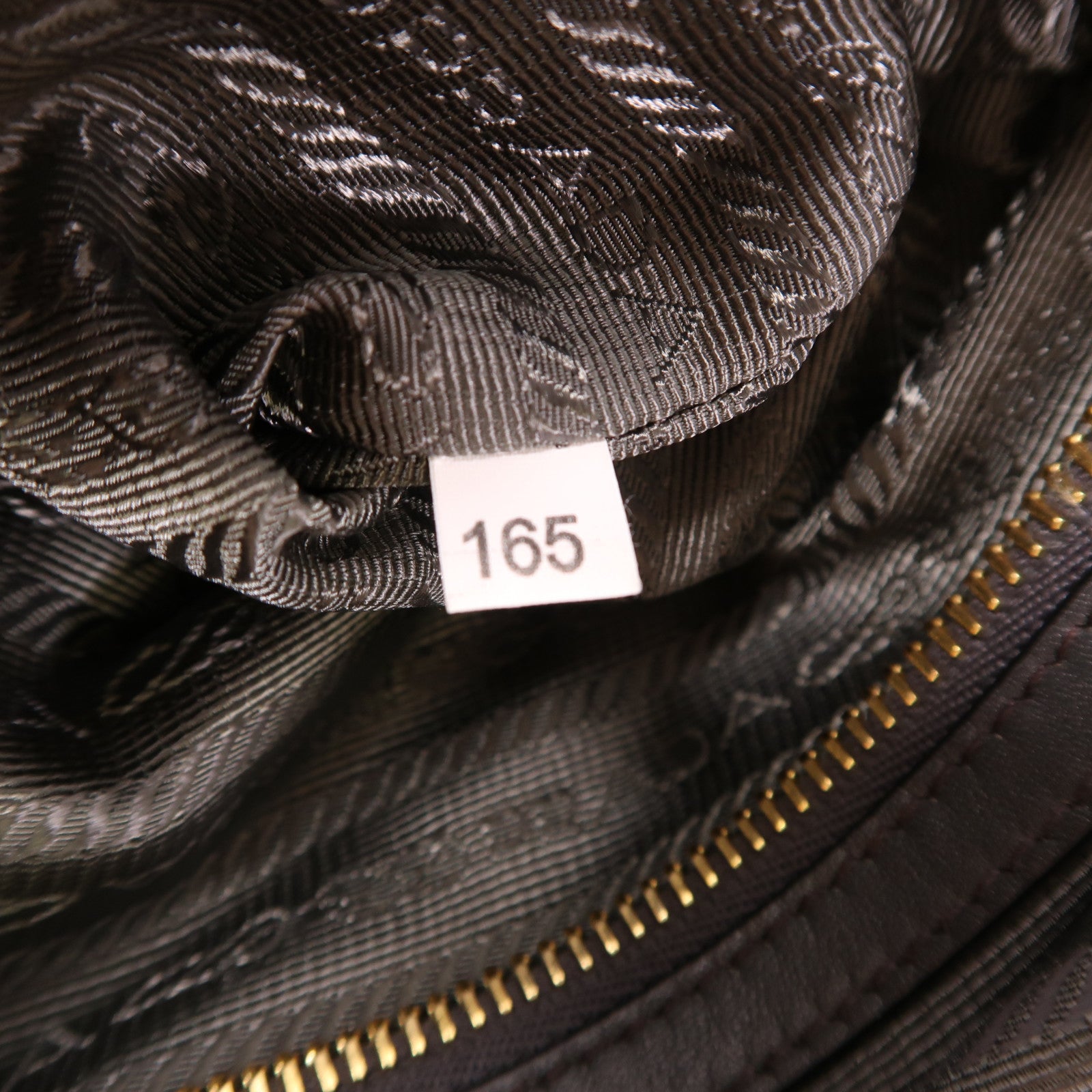 PRADA 帆布2 Way Shoulder金扣手挽肩背兩用袋