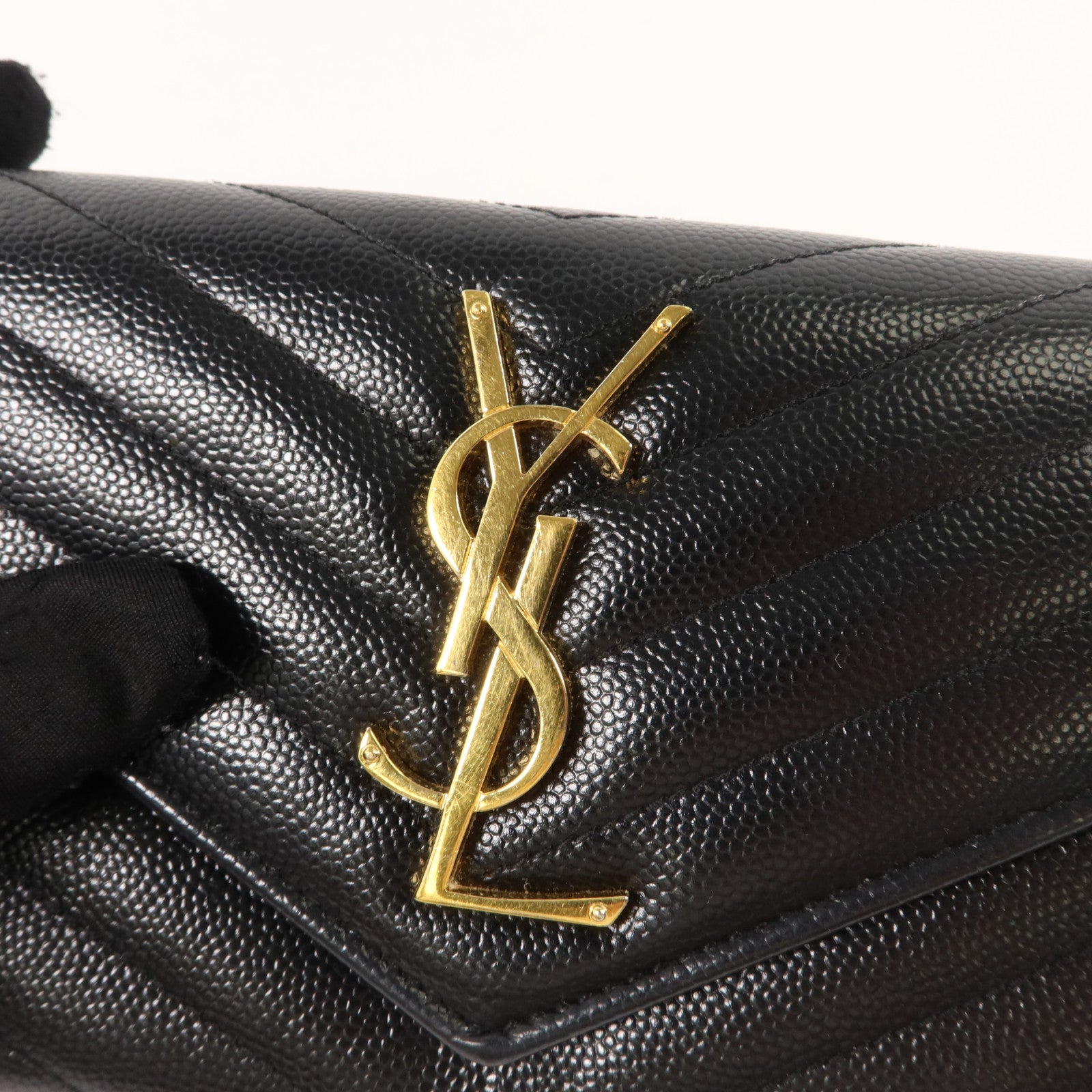 SAINT LAURENT 牛皮皮革Long Wallet長錢包