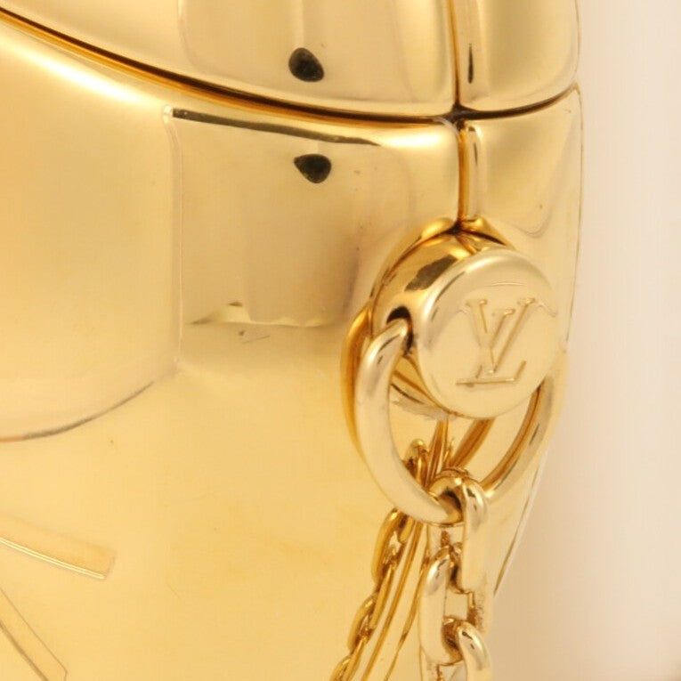 LOUIS VUITTON 金屬Airpop Case With Chain鏈帶耳機套