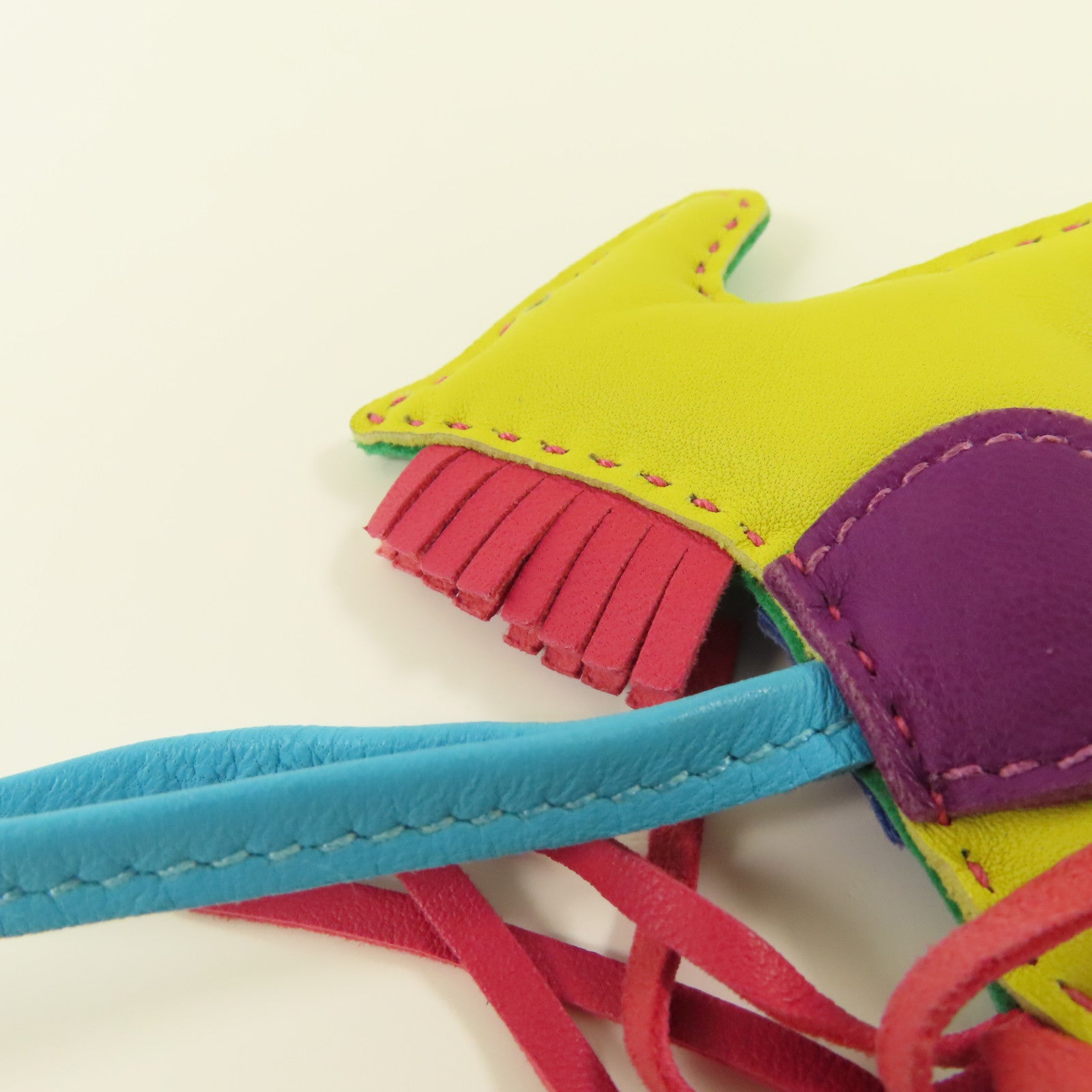 HERMES Milo皮革Rodeo PM掛飾