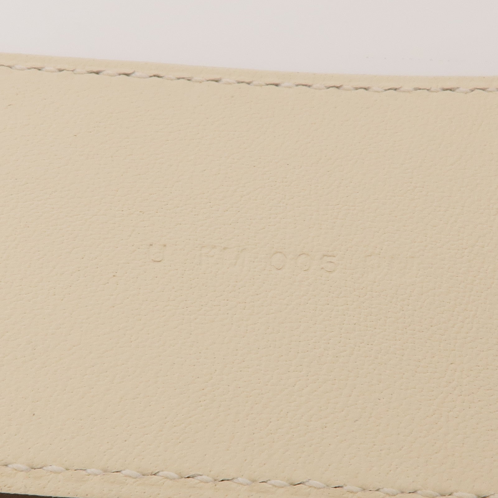 HERMES Swift/Epsom皮革Kelly Pocket Strap銀扣肩帶