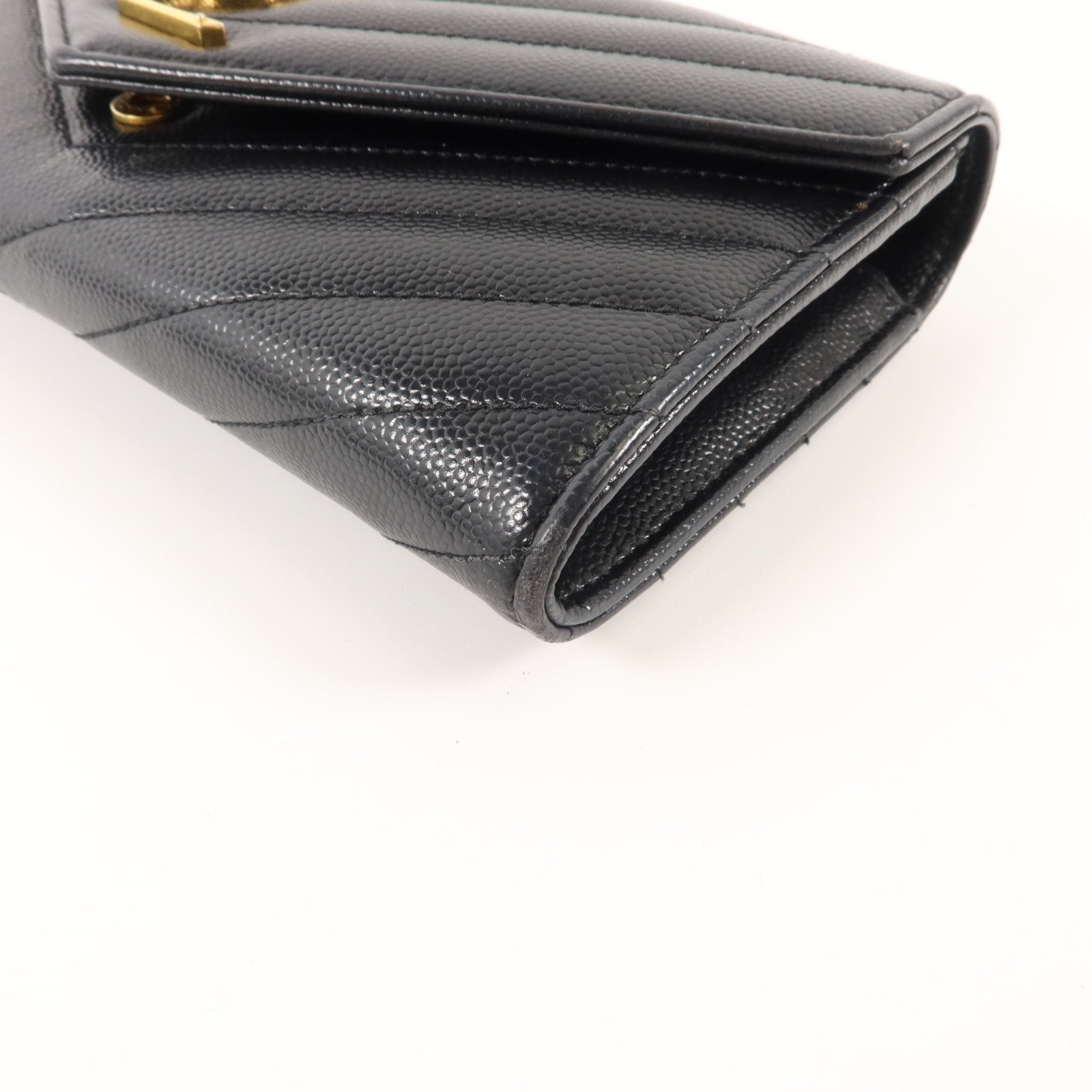 SAINT LAURENT 牛皮皮革Long Wallet長錢包