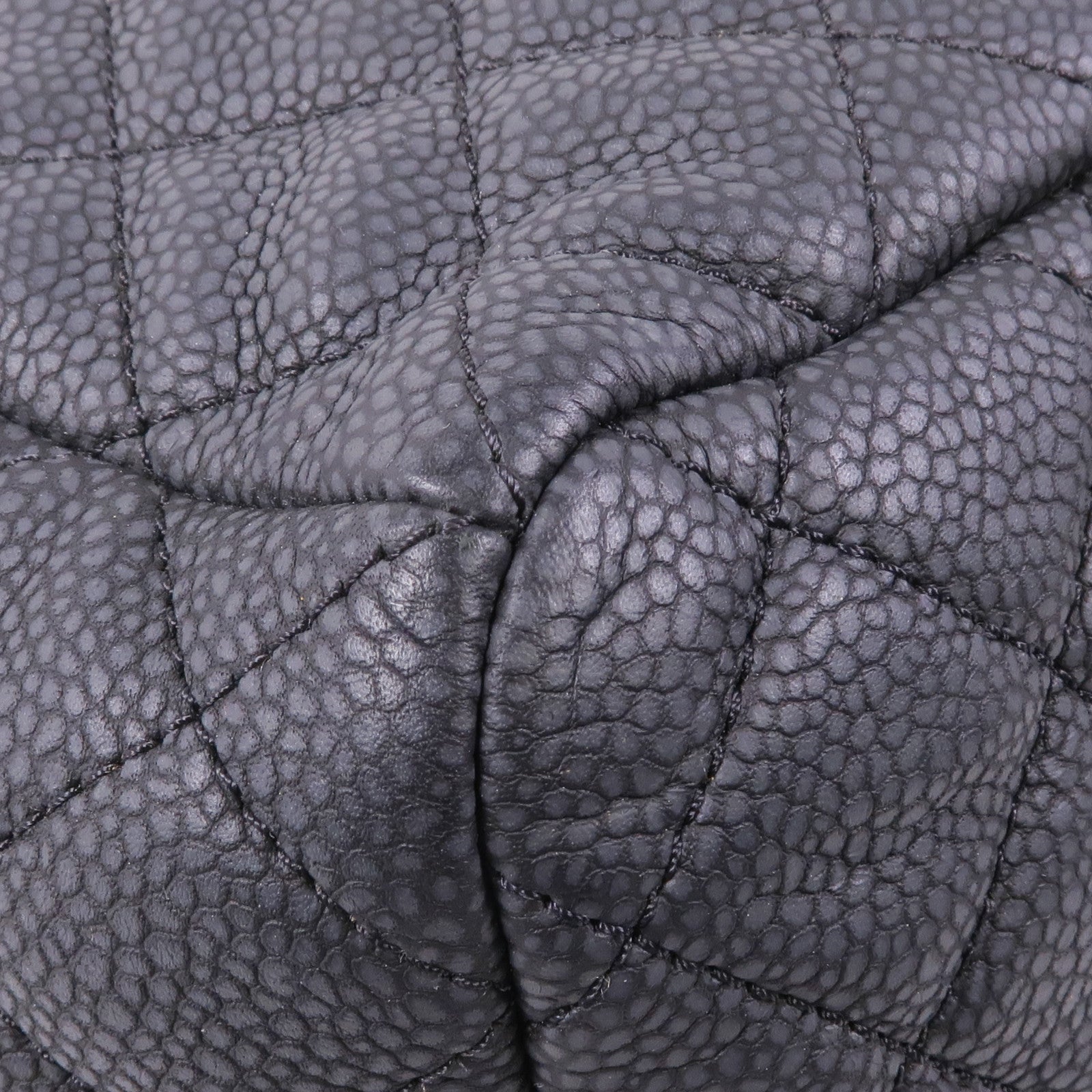 CHANEL 牛皮皮革Chain Shoulder銀扣鏈帶肩背袋