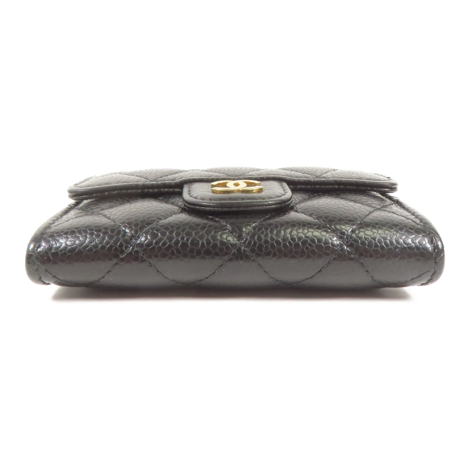 CHANEL 牛皮皮革Card case金扣卡片套