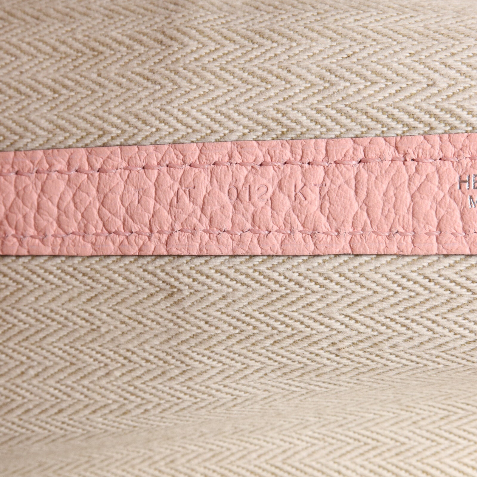 HERMES Negonda皮革Garden Party PM手挽袋Rose Sakura