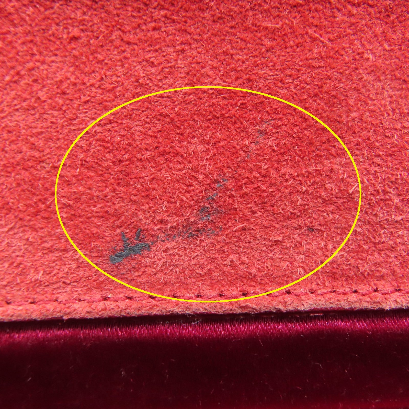YVES SAINT LAURENT 漆皮皮革Clutch金扣手拿包紅色