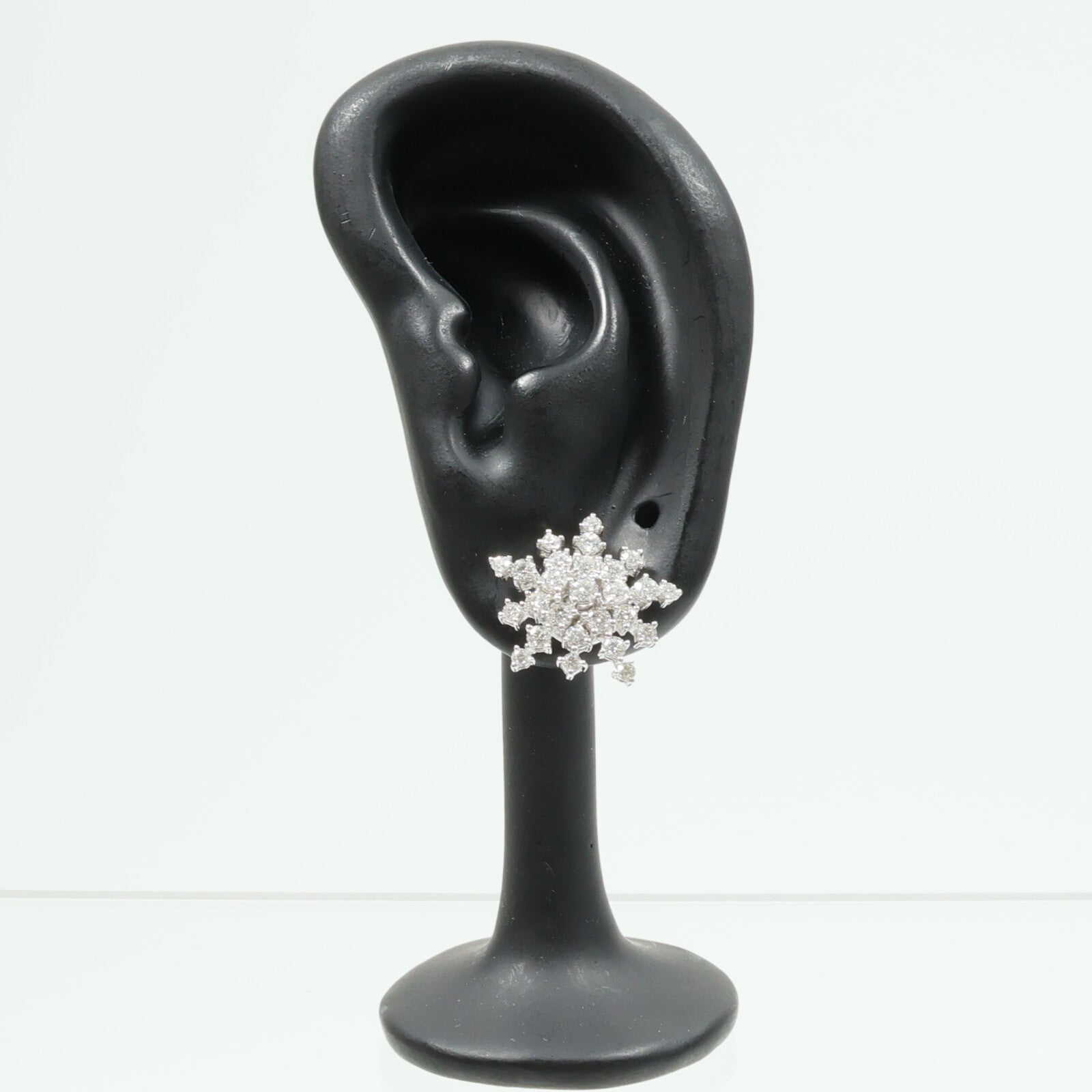 JEWELRY 18K白金Diamond Earrings鑽石耳環