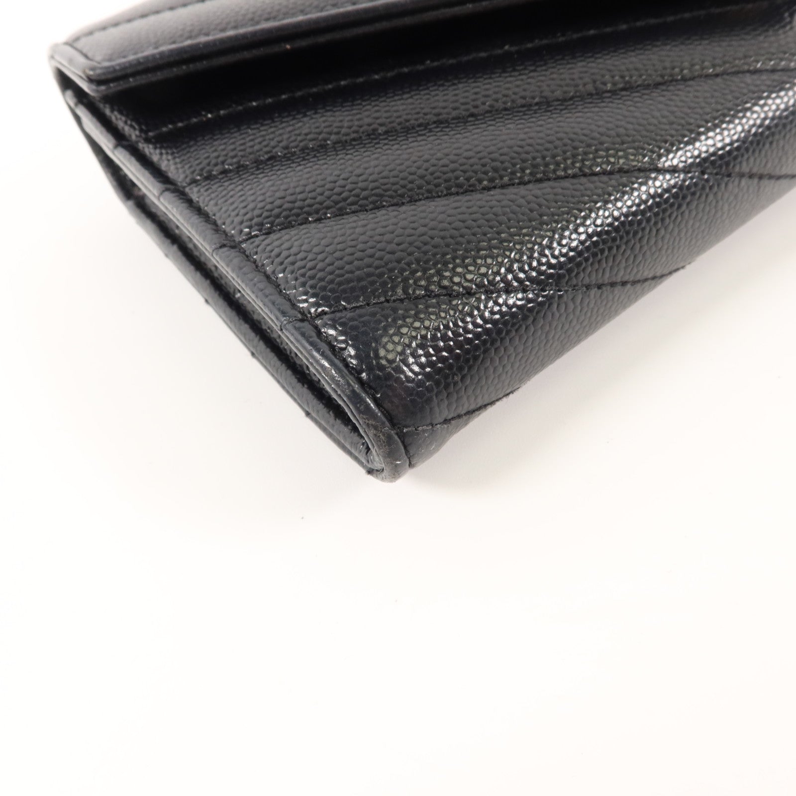 SAINT LAURENT 牛皮皮革Long Wallet長錢包
