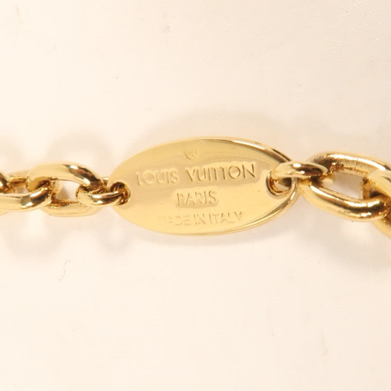 LOUIS VUITTON 金屬Airpop Case With Chain鏈帶耳機套