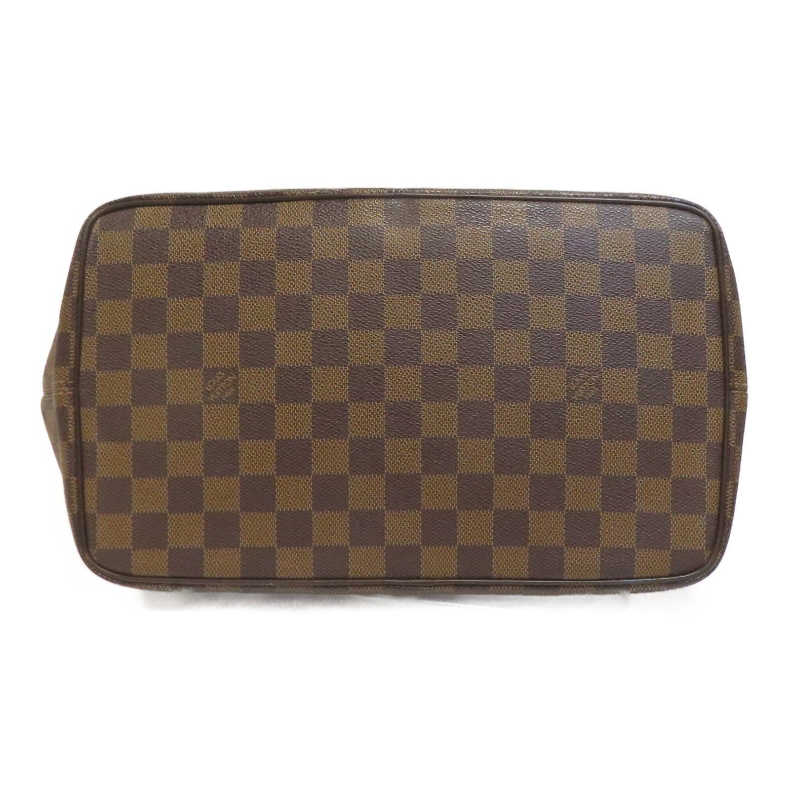 LOUIS VUITTON Damier Saleya MM金扣肩背袋啡色