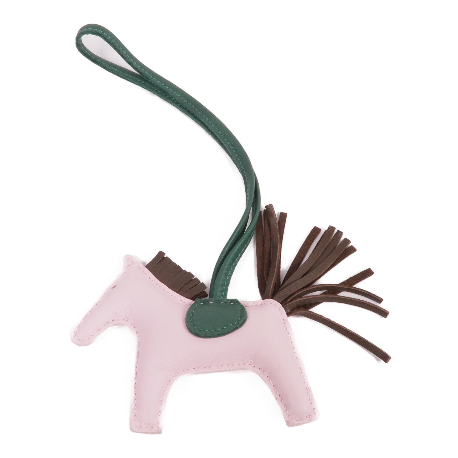 HERMES Milo皮革Rodeo PM Charm掛飾