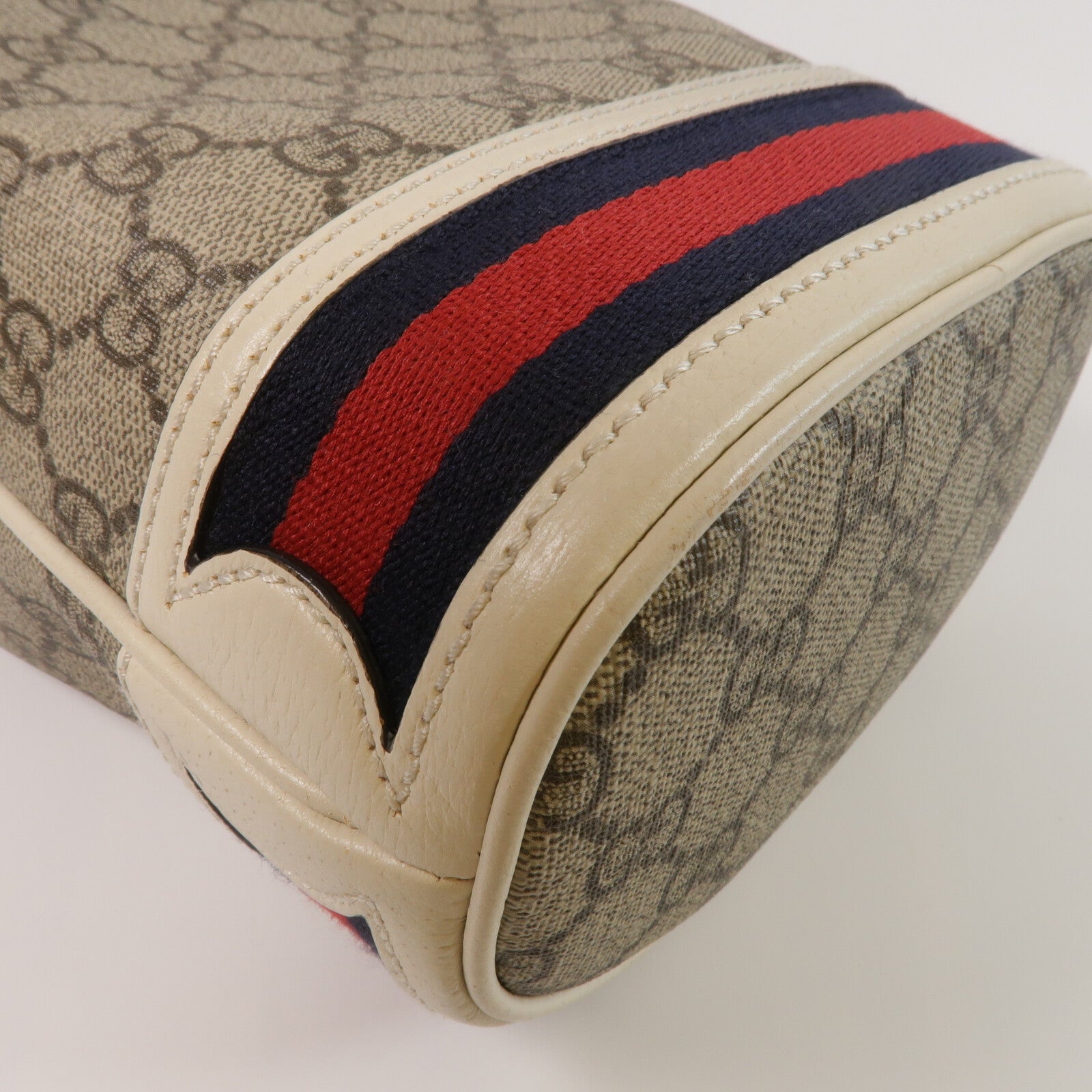 GUCCI 塗層帆布Ophidia GG Mini Bucket Bag肩背袋