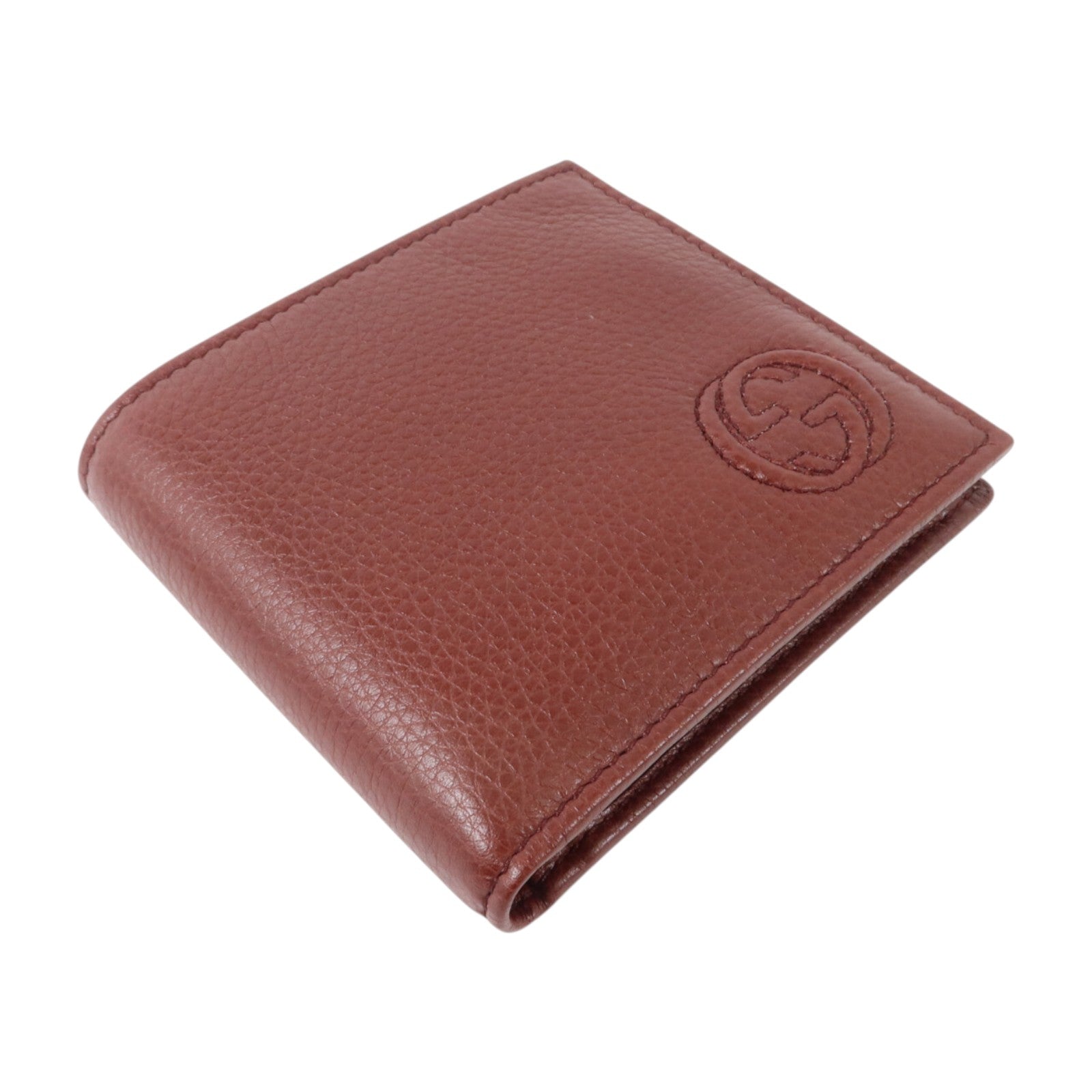 GUCCI 牛皮皮革Interlocking G Wallet錢包