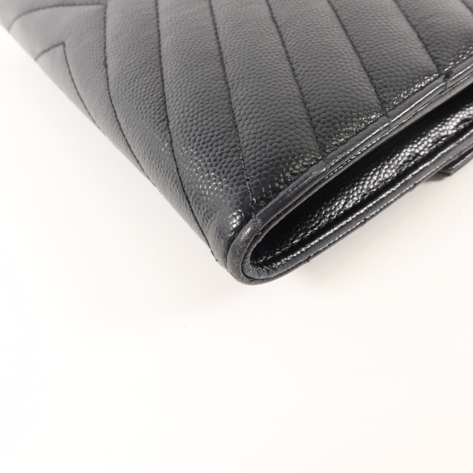 SAINT LAURENT 牛皮皮革Long Wallet長錢包