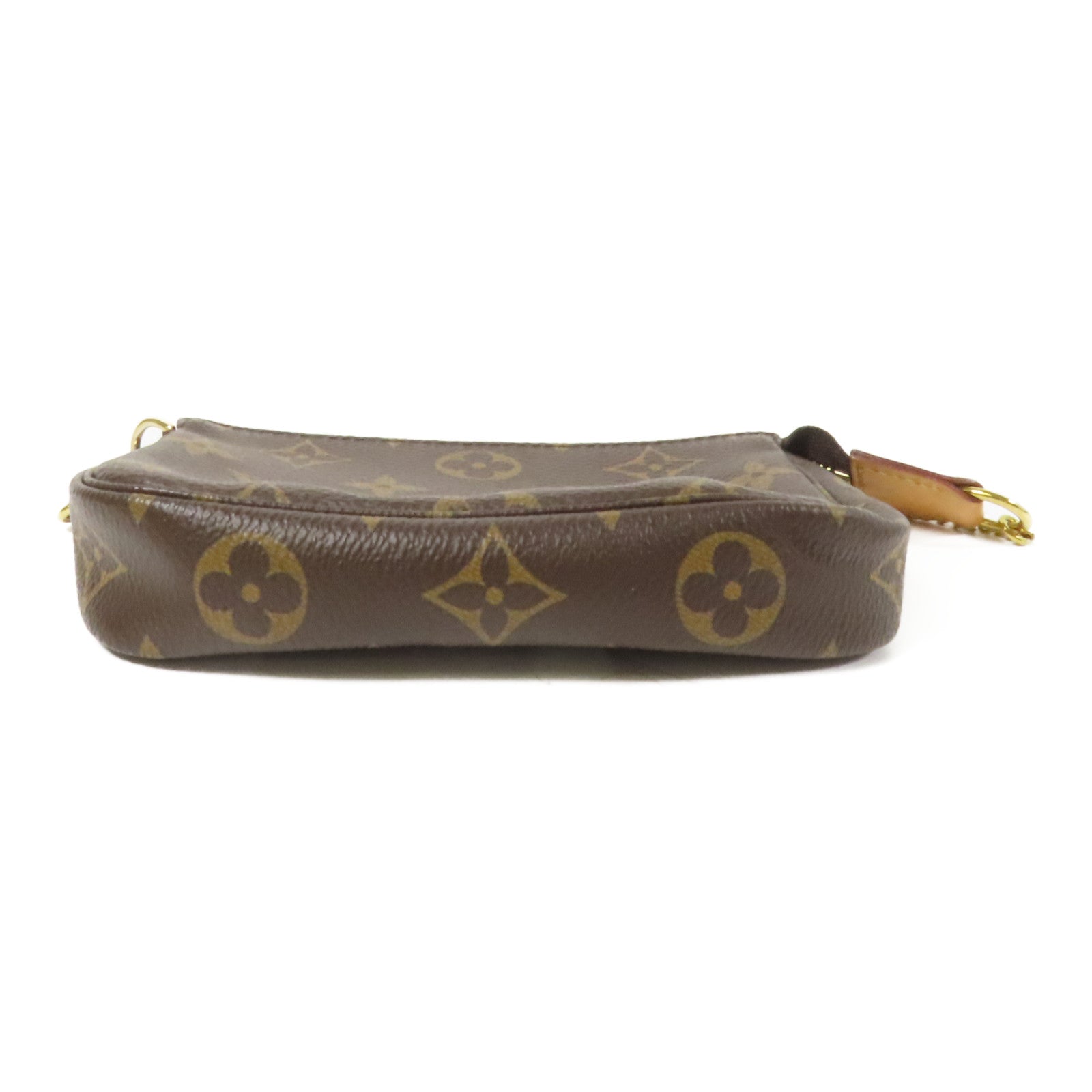 LOUIS VUITTON Monogram Mini Pochette Accessoires金扣手挽袋