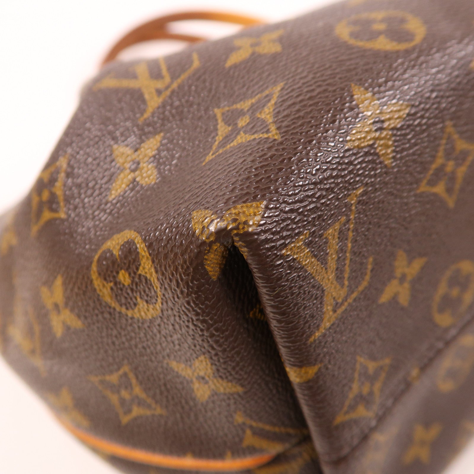 LOUIS VUITTON Monogram Turenne MM金扣手挽肩背兩用袋棕色