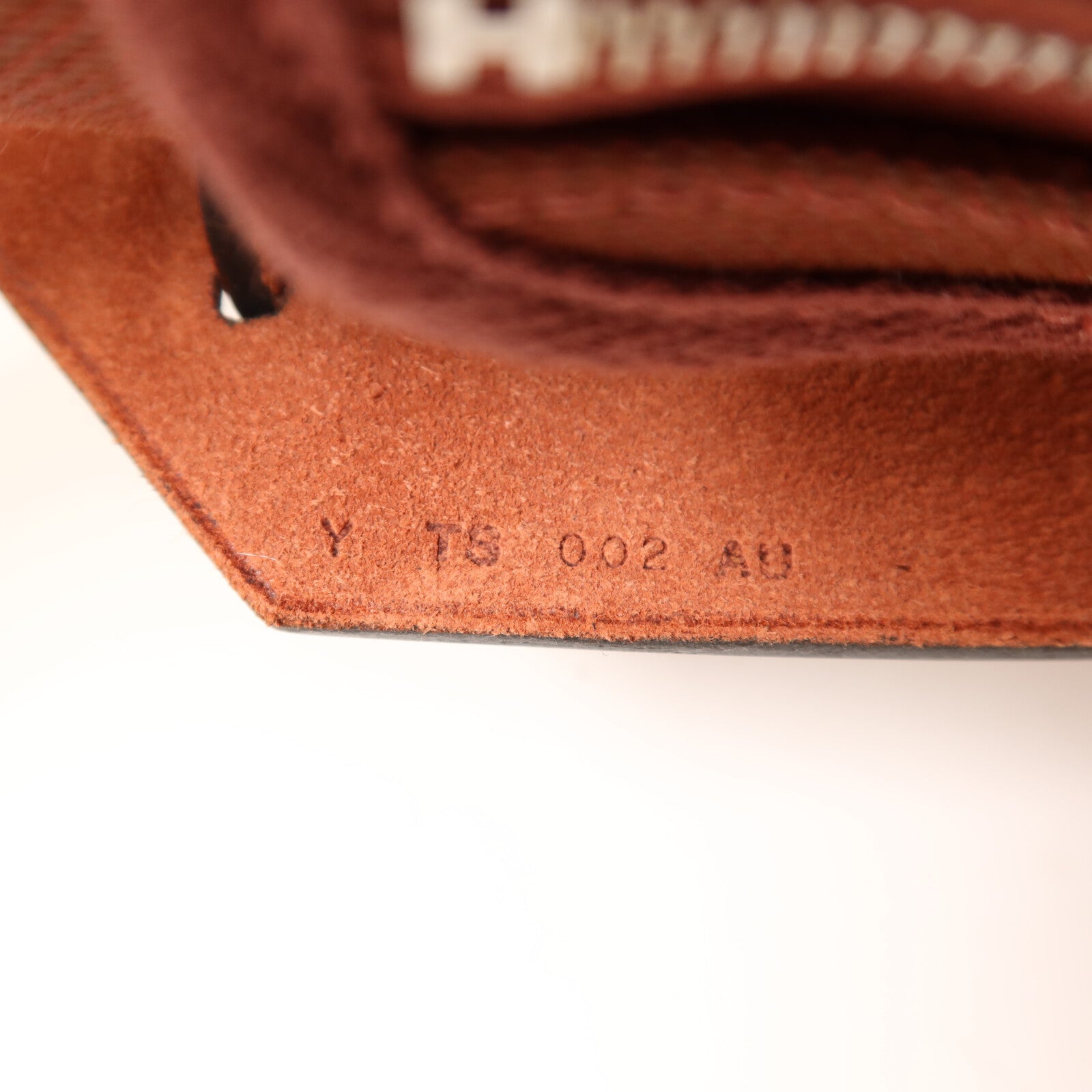 HERMES 帆布Herbag PM銀扣手挽肩背兩用袋Rouge H