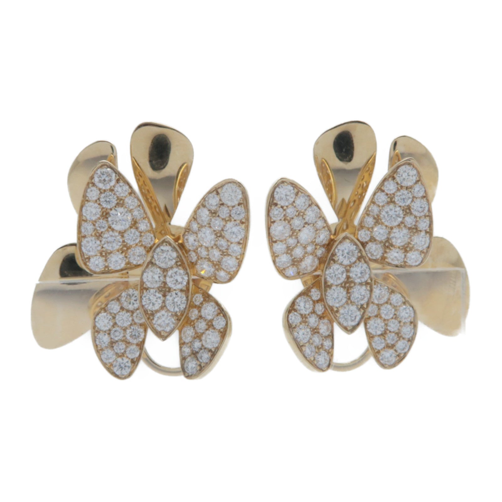 JEWELRY 【激減優惠】18K黃金Diamond Earrings鑽石耳環