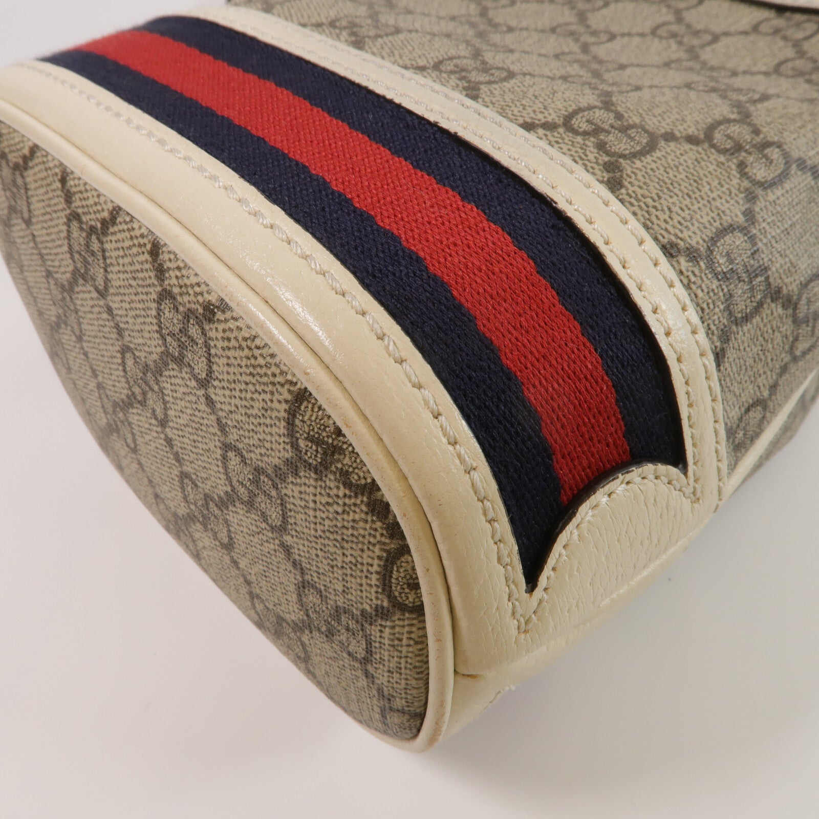 GUCCI 塗層帆布Ophidia GG Mini Bucket Bag肩背袋