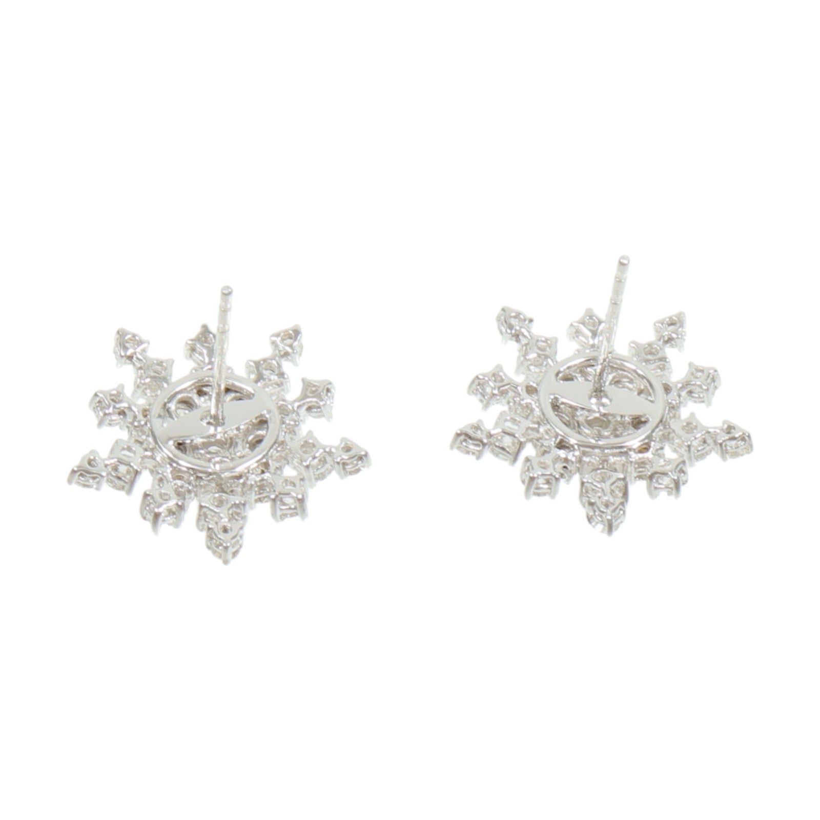 JEWELRY 18K白金Diamond Earrings鑽石耳環