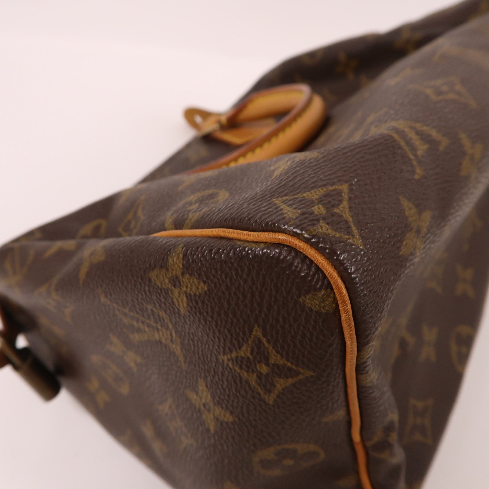 LOUIS VUITTON Monogram Speedy 25金扣手挽袋