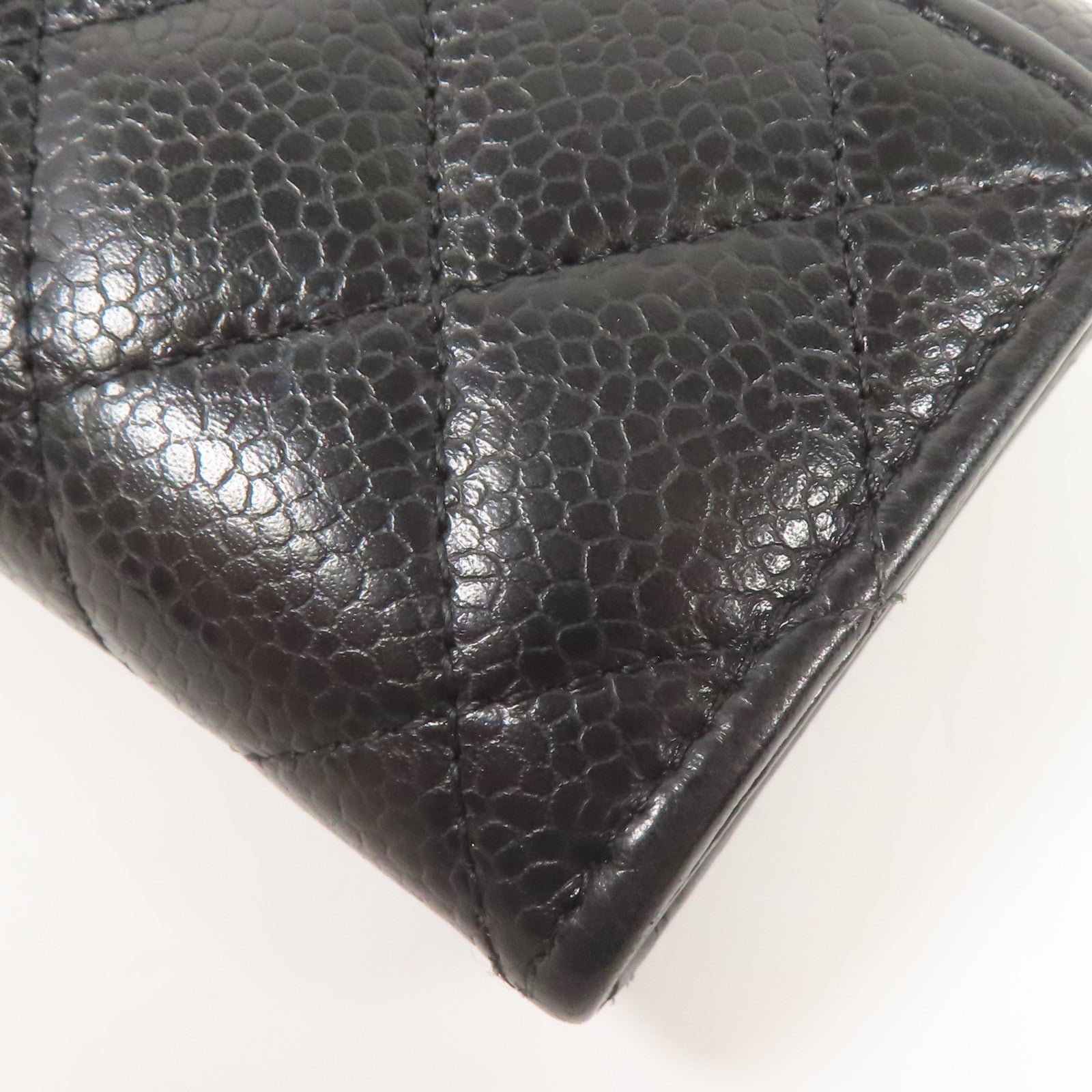 CHANEL 牛皮皮革Card case金扣卡片套